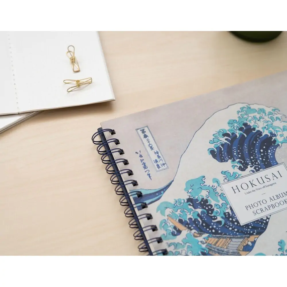 The Great Wave of Kanagawa Hokusai Album foto album de însemnări poza produsului