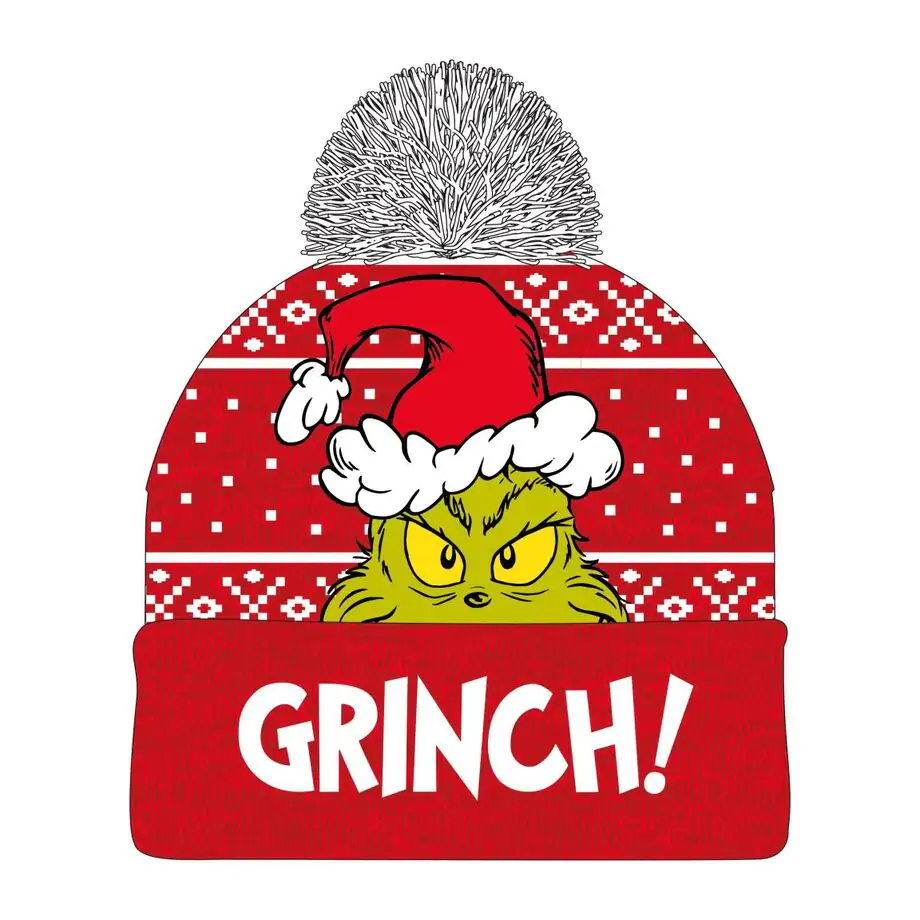 Pălărie de Crăciun The Grinch poza produsului