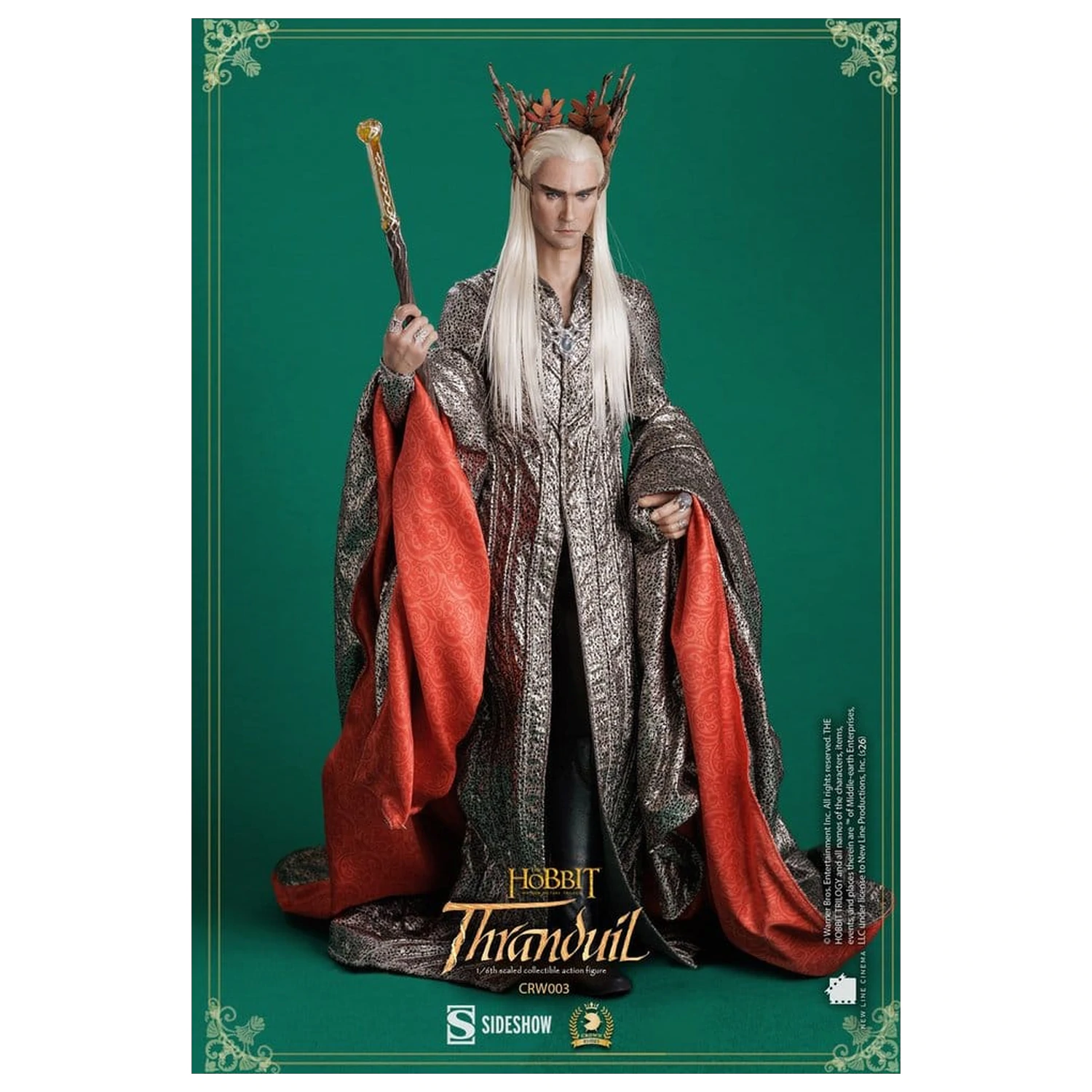 The Hobbit Figurina de actiune 1/6 Thranduil 30 cm poza produsului