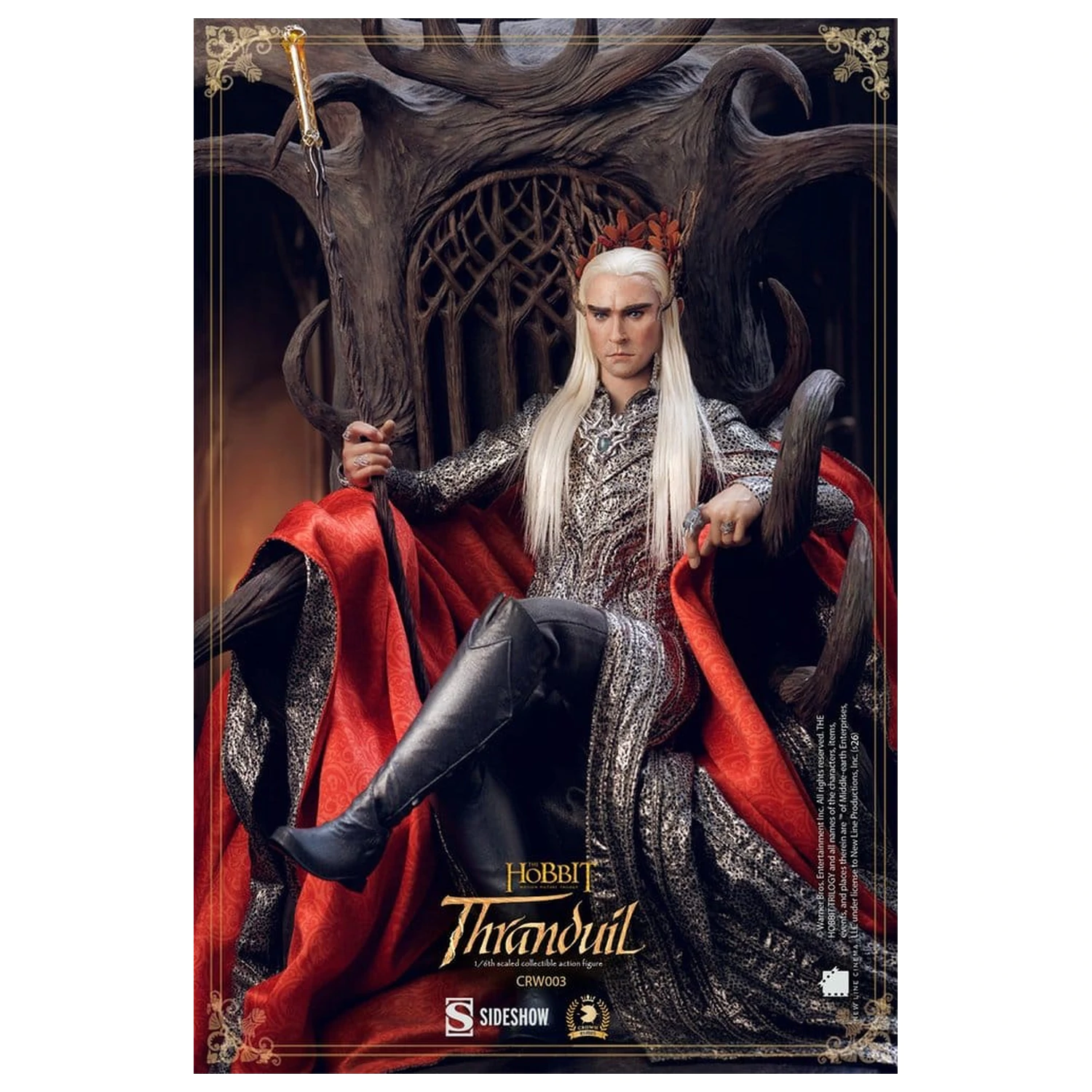 The Hobbit Figurina de actiune 1/6 Thranduil 30 cm poza produsului