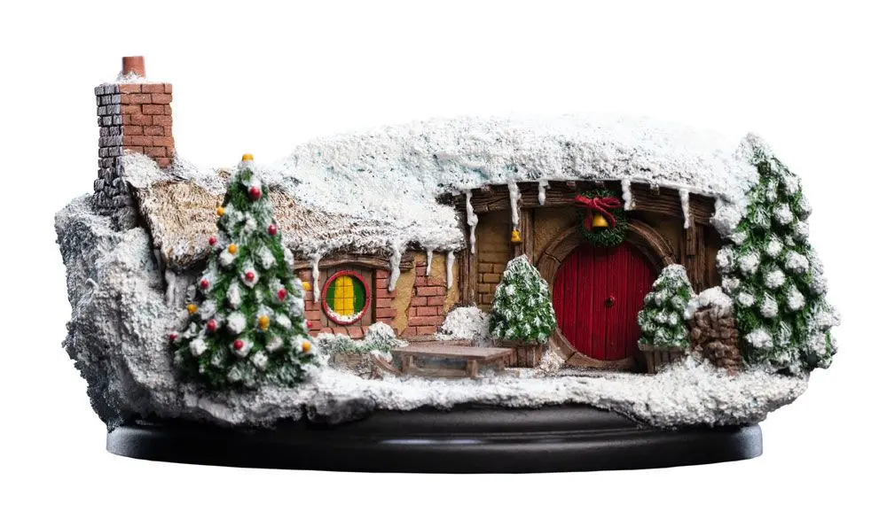 The Hobbit An Unexpected Journey Statuie 35 Bagshot Row Christmas Edition 7 cm poza produsului