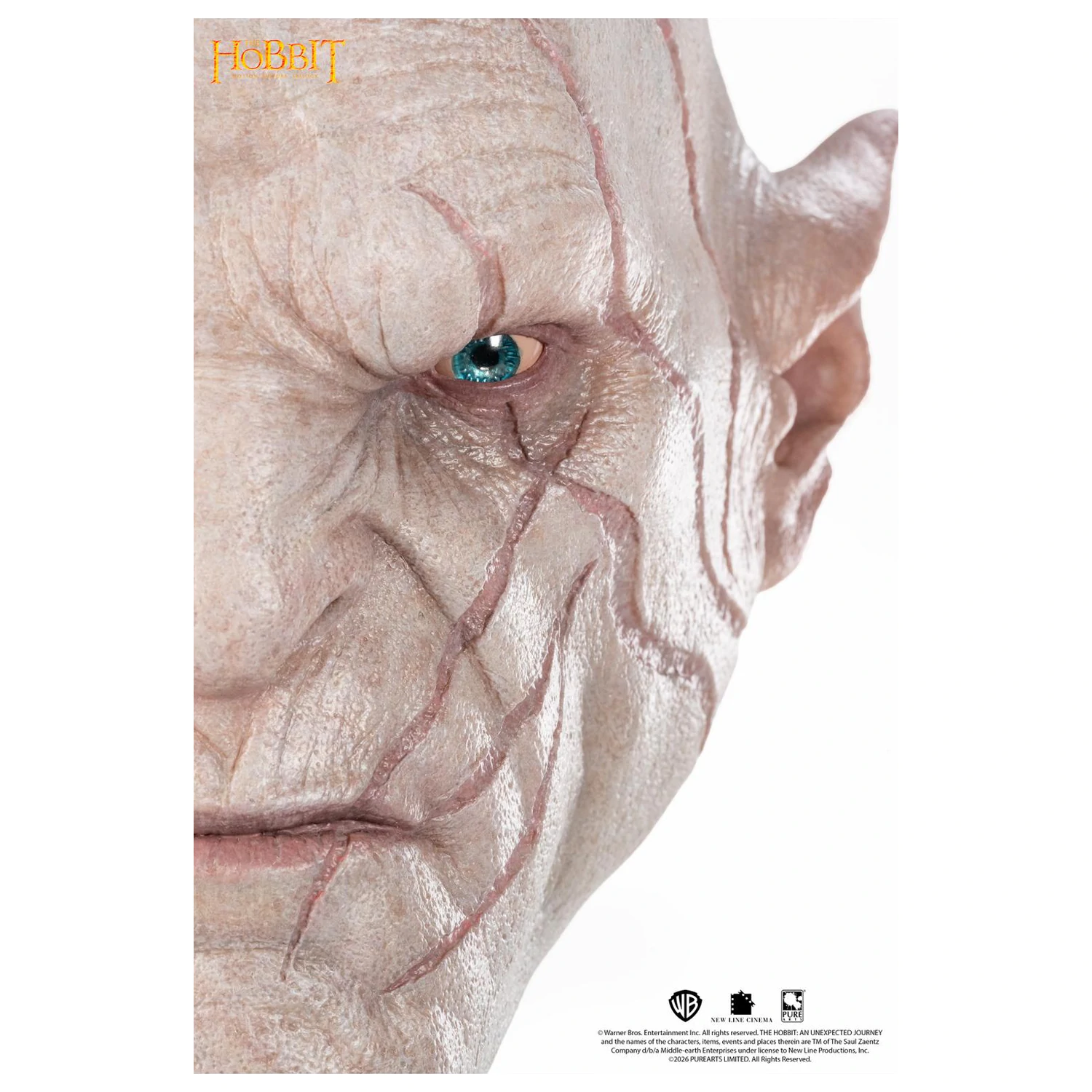 Replica masca de arta The Hobbit Azog 1/1 54 cm poza produsului