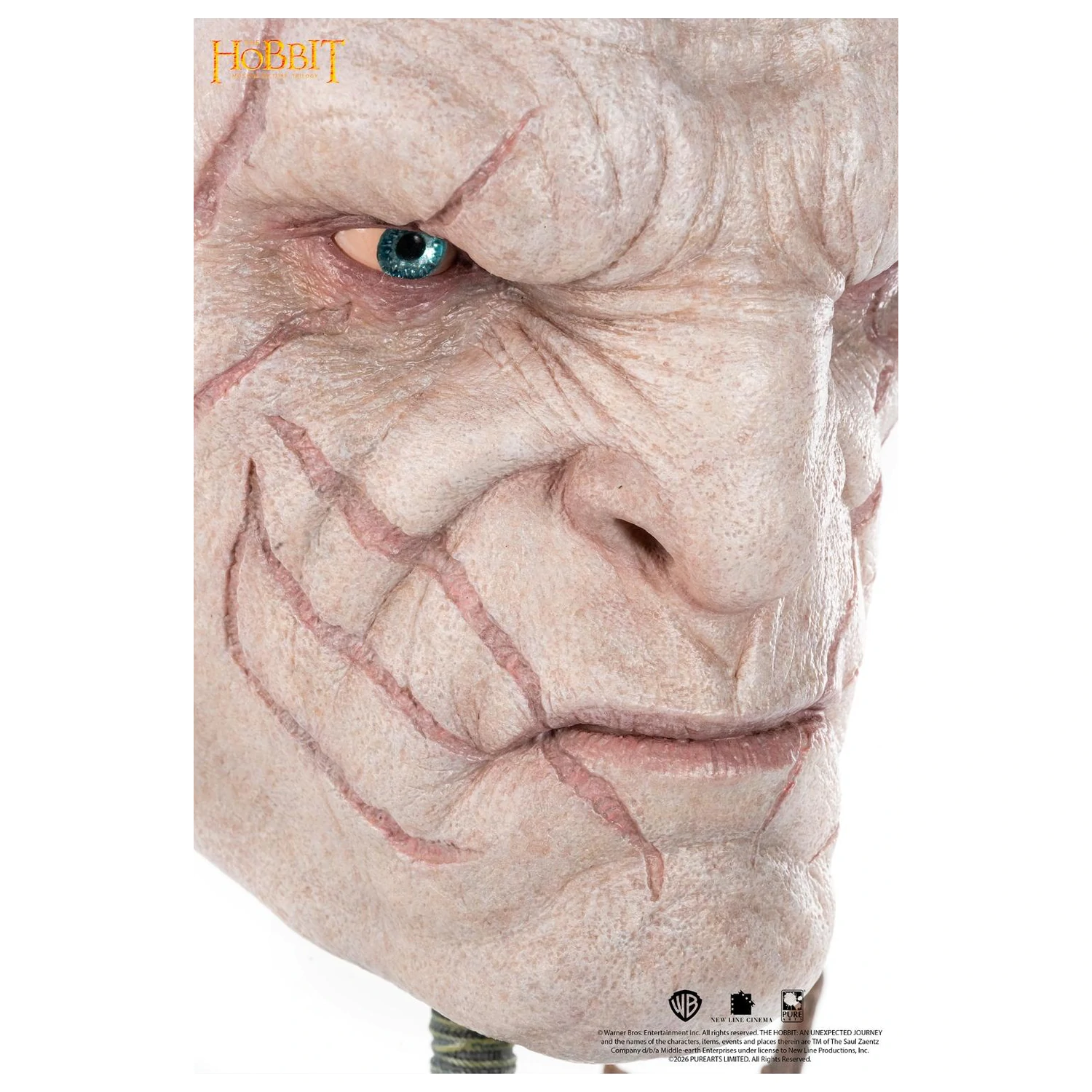 Replica masca de arta The Hobbit Azog 1/1 54 cm poza produsului