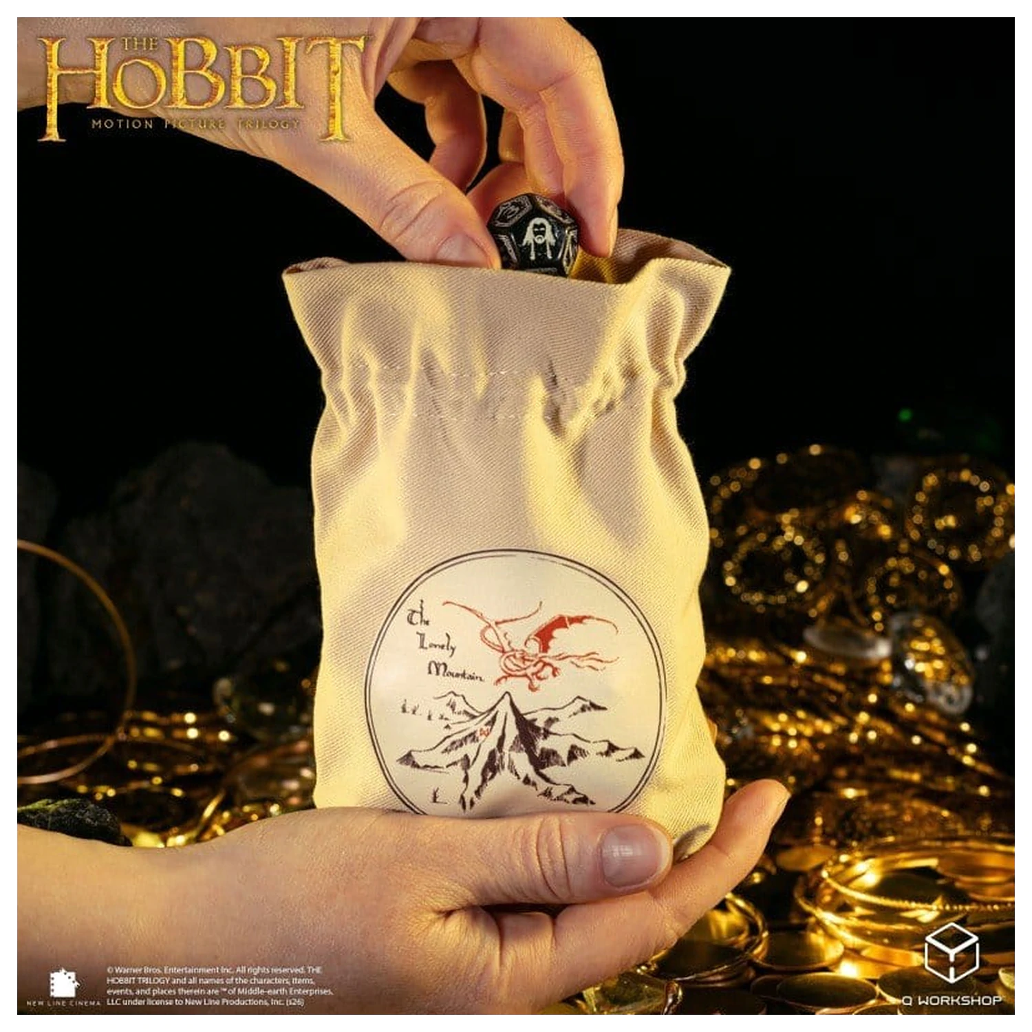 The Hobbit Punguta pentru zaruri Erebor poza produsului