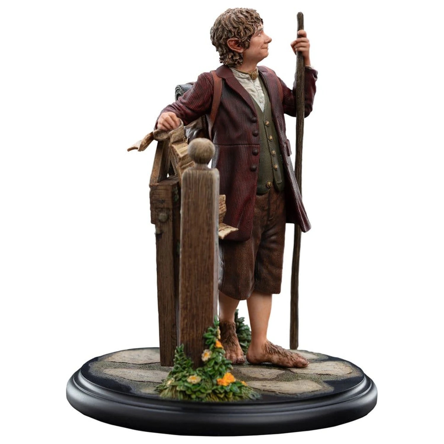 The Hobbit Statueta mini Bilbo Baggins 14 cm poza produsului
