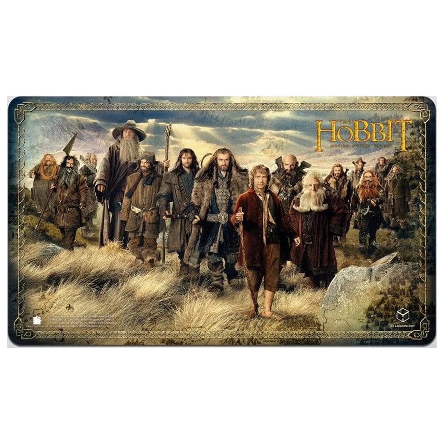 The Hobbit Playmat Thorin's Company poza produsului