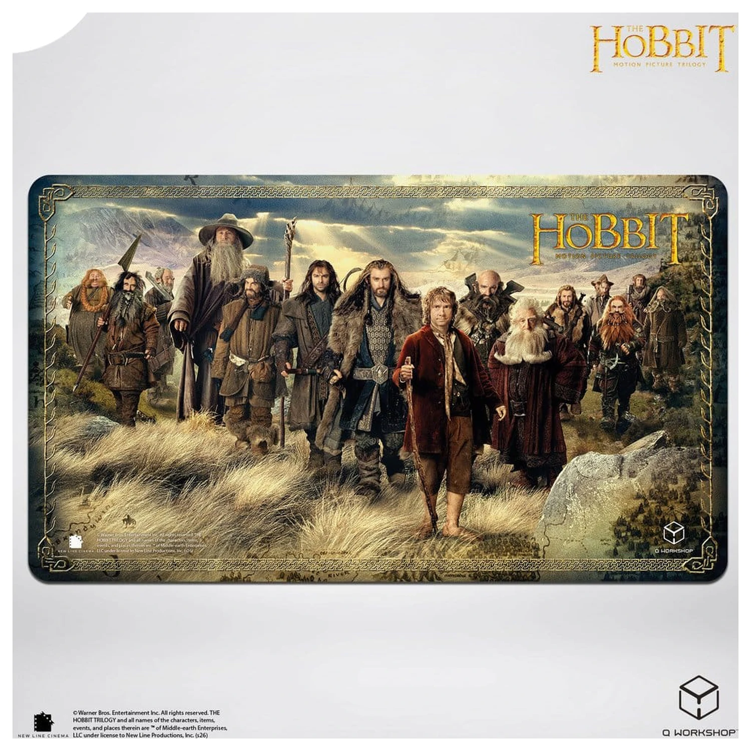 The Hobbit Playmat Thorin's Company poza produsului