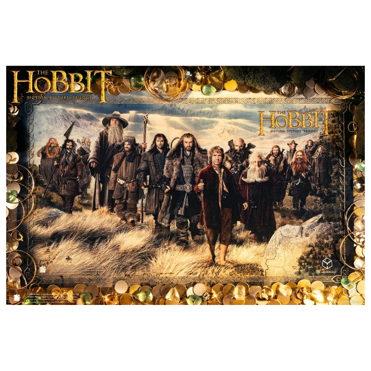 The Hobbit Playmat Thorin's Company poza produsului