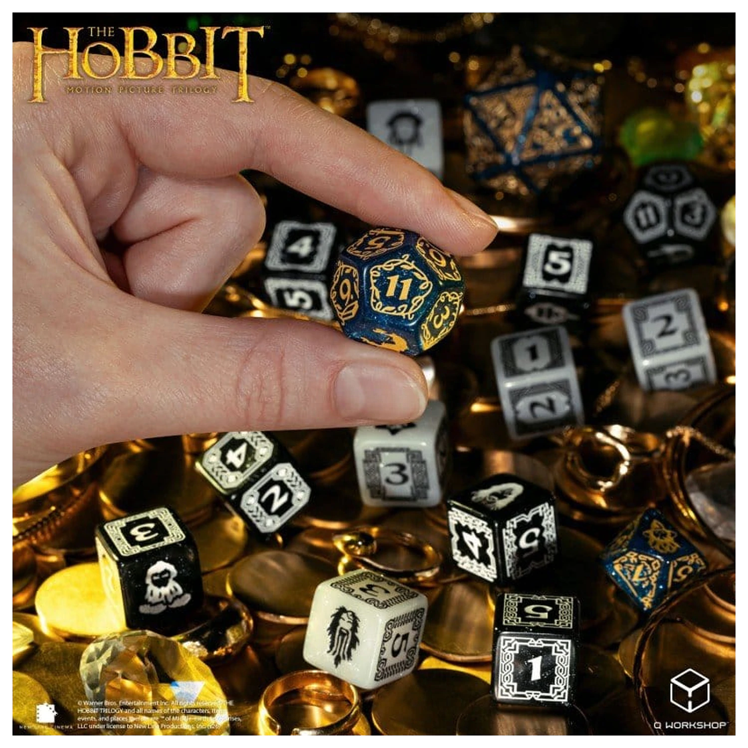 The Hobbit TCG Set de zaruri din 16 bucăți Aether Vale poza produsului