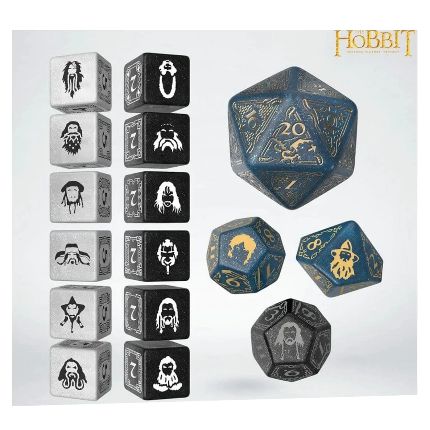 The Hobbit TCG Set de zaruri din 16 bucăți Aether Vale poza produsului