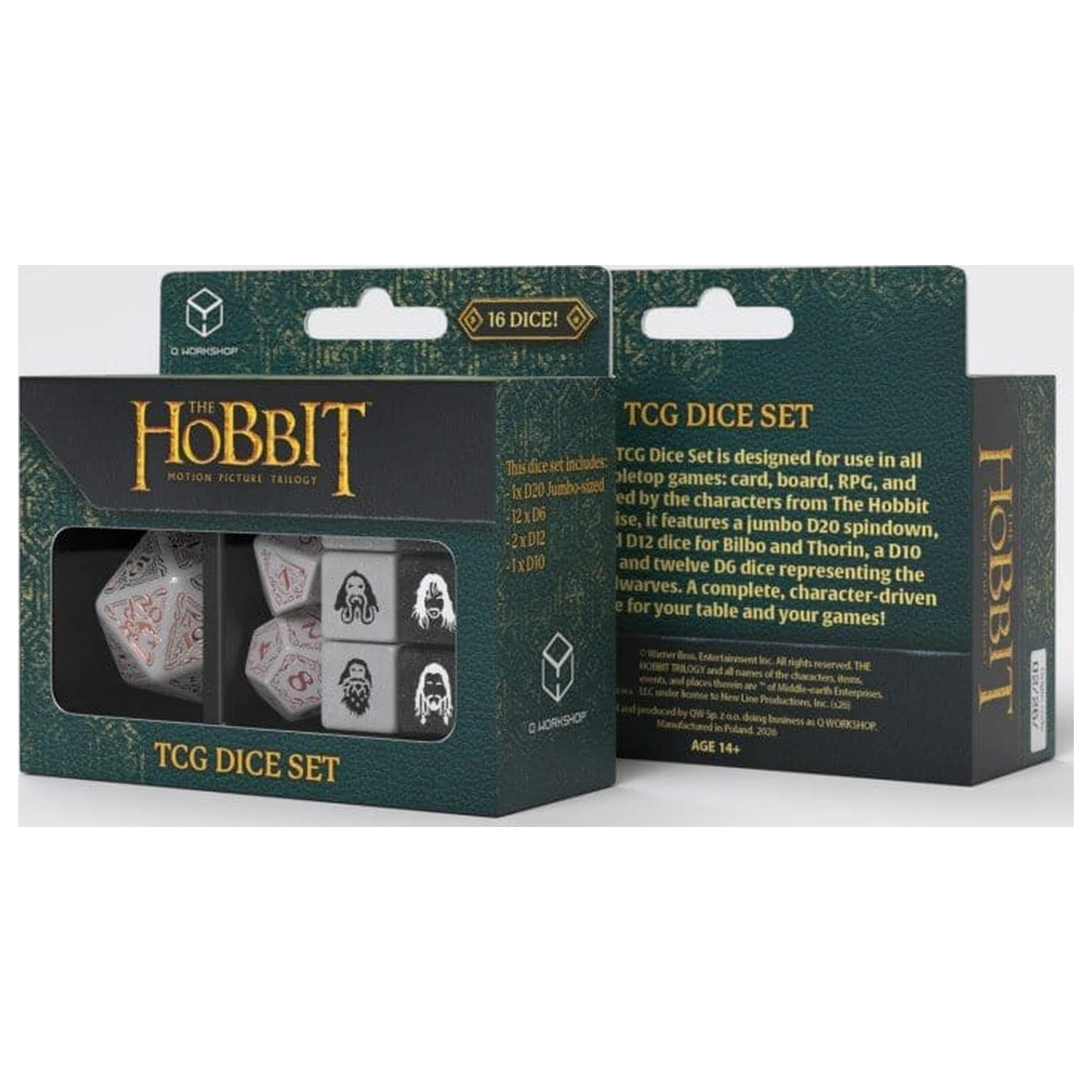 The Hobbit TCG Set zaruri de 16 Radiant Dawn poza produsului