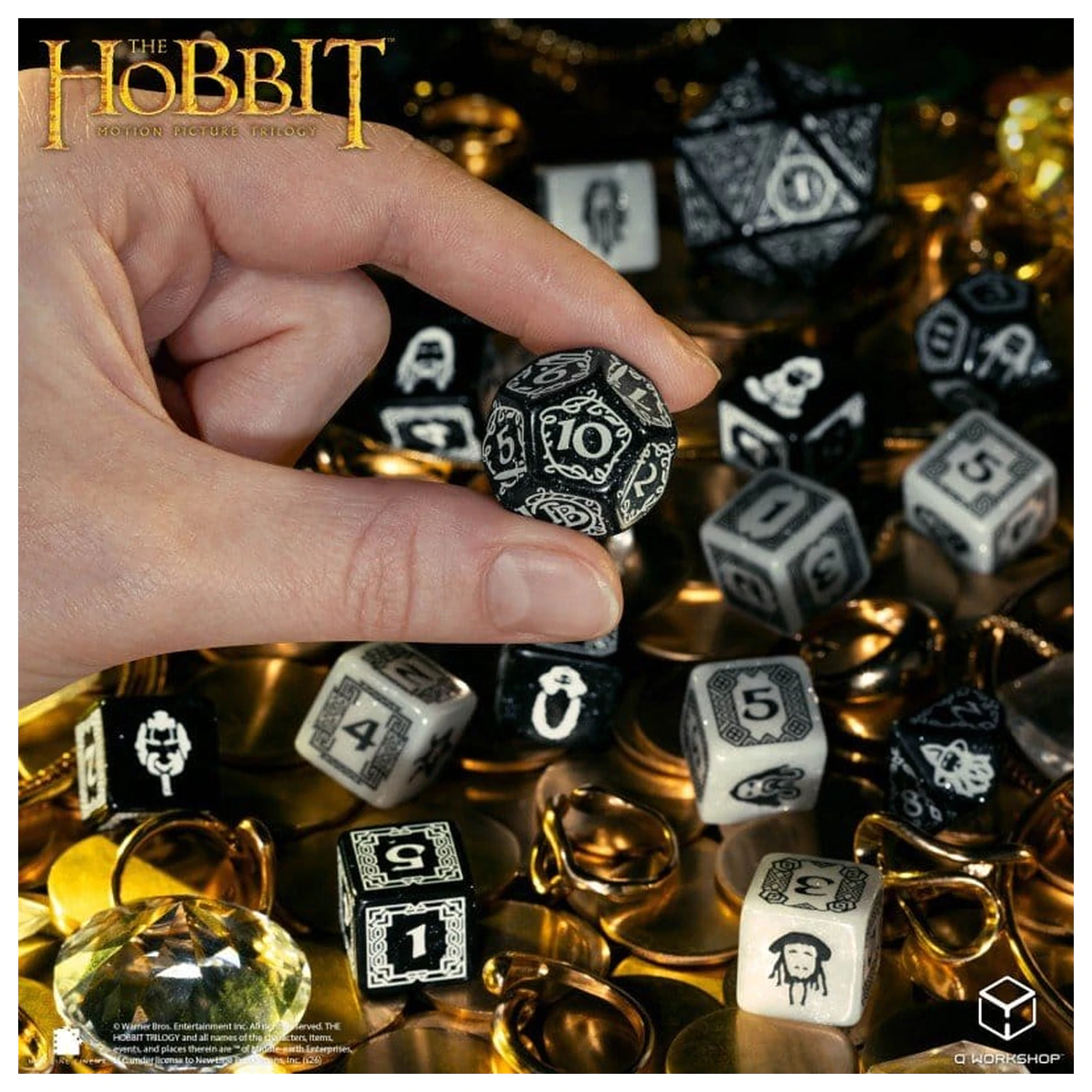 The Hobbit TCG Set de zaruri din 16 bucăți Umbral Hollow poza produsului
