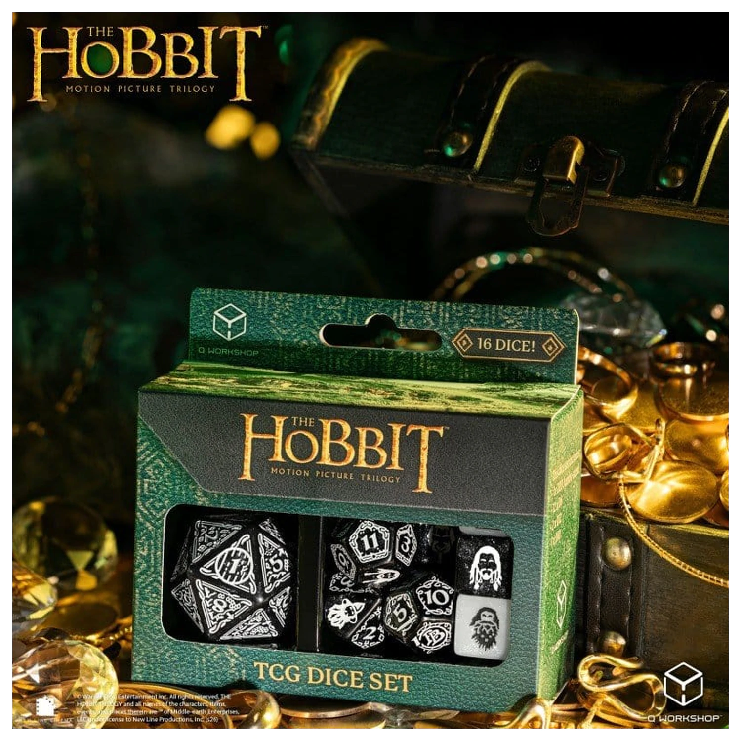 The Hobbit TCG Set de zaruri din 16 bucăți Umbral Hollow poza produsului