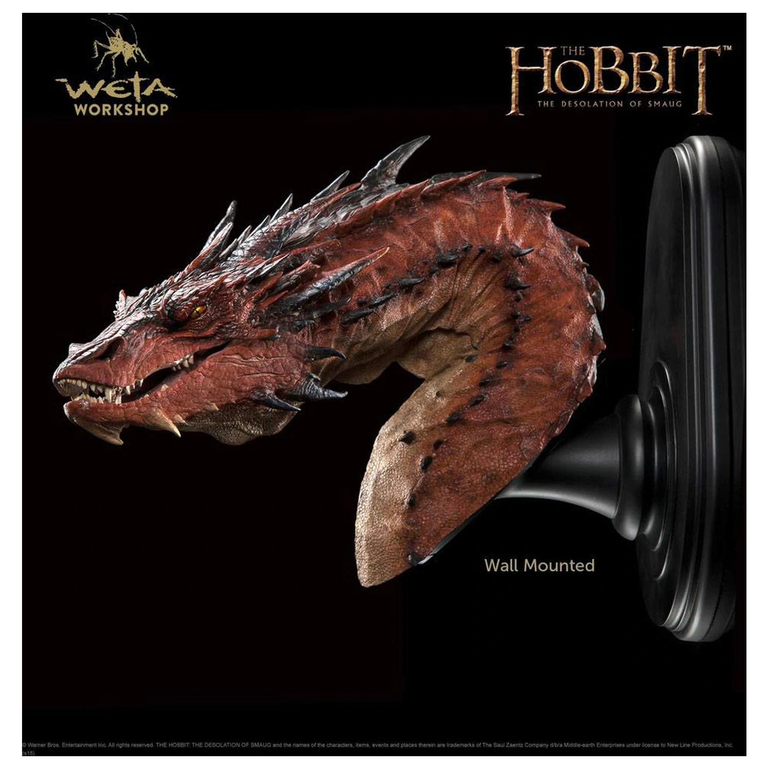 The Hobbit The Desolation of Smaug Bust Smaug 36 cm poza produsului
