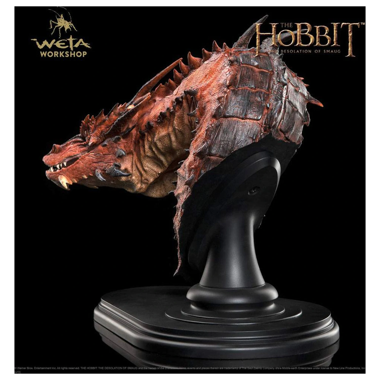 The Hobbit The Desolation of Smaug Bust Smaug 36 cm poza produsului