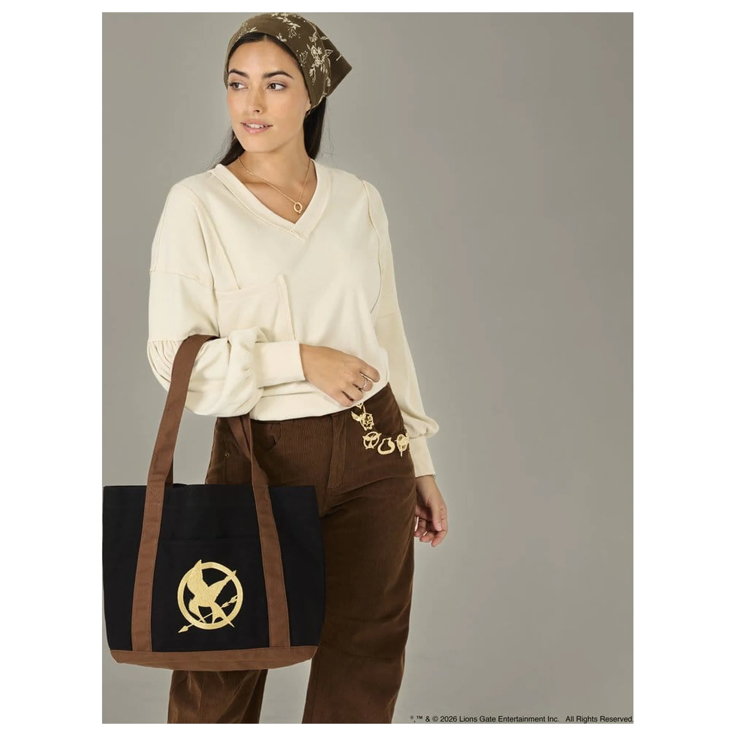 Geanta Tote The Hunger Games by Loungefly District 12 poza produsului