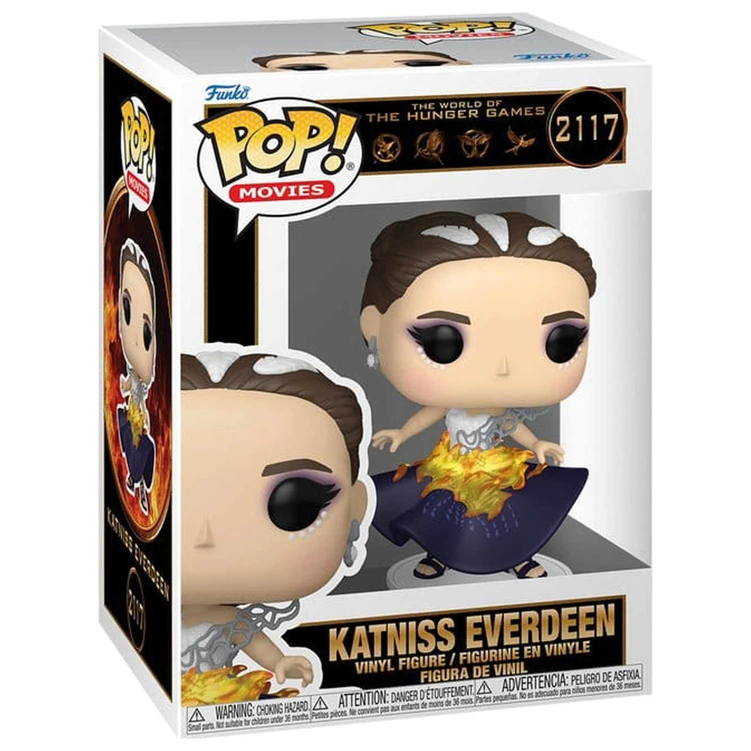 The Hunger Games Funko POP! Movies Figurină de vinil Katniss WDT 9 cm poza produsului