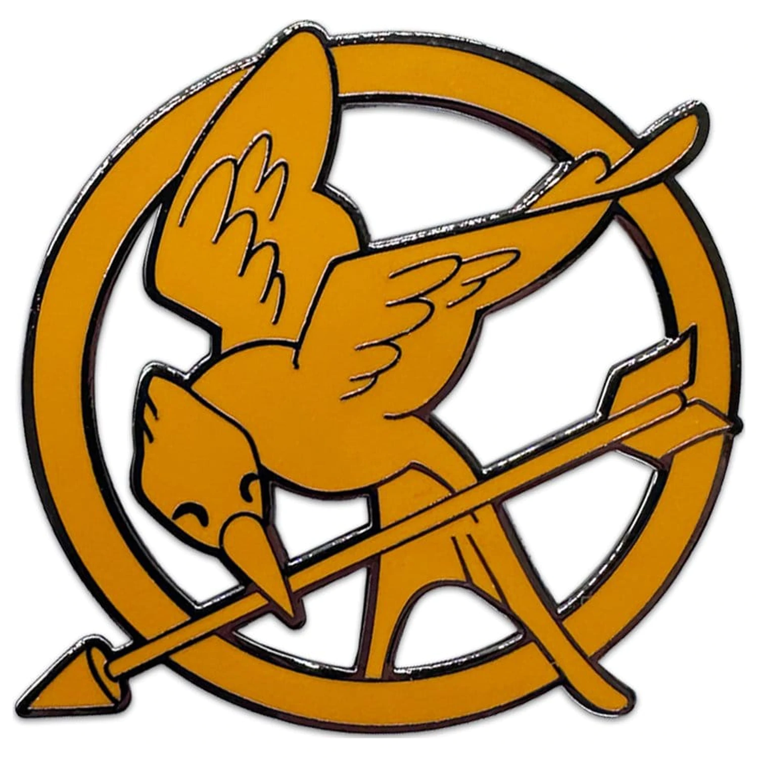 The Hunger Games Pin Insigna Mockingjay 5 cm poza produsului