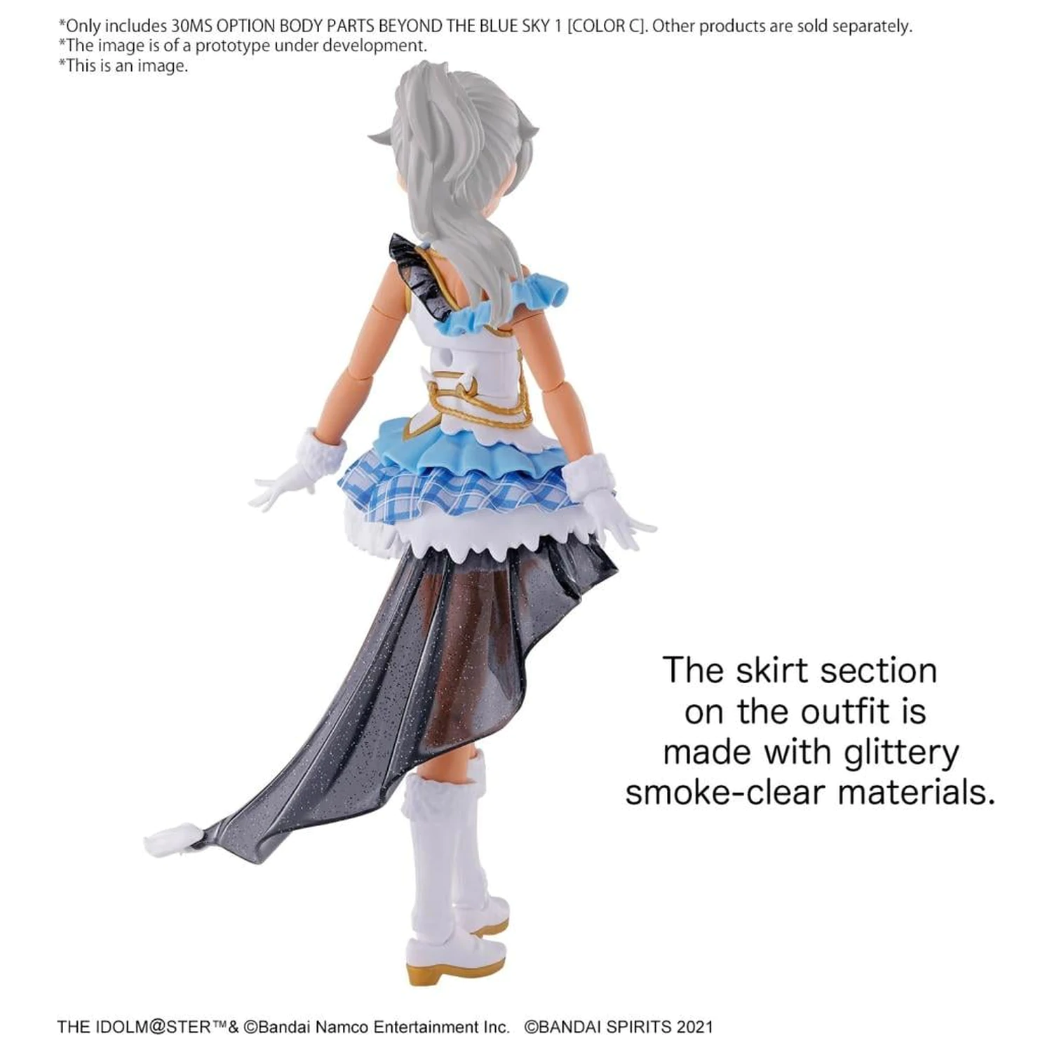 THE iDOLM@STER - Option Body Parts Beyond The Blue Sky 1 Color C - trusa de modelat poza produsului