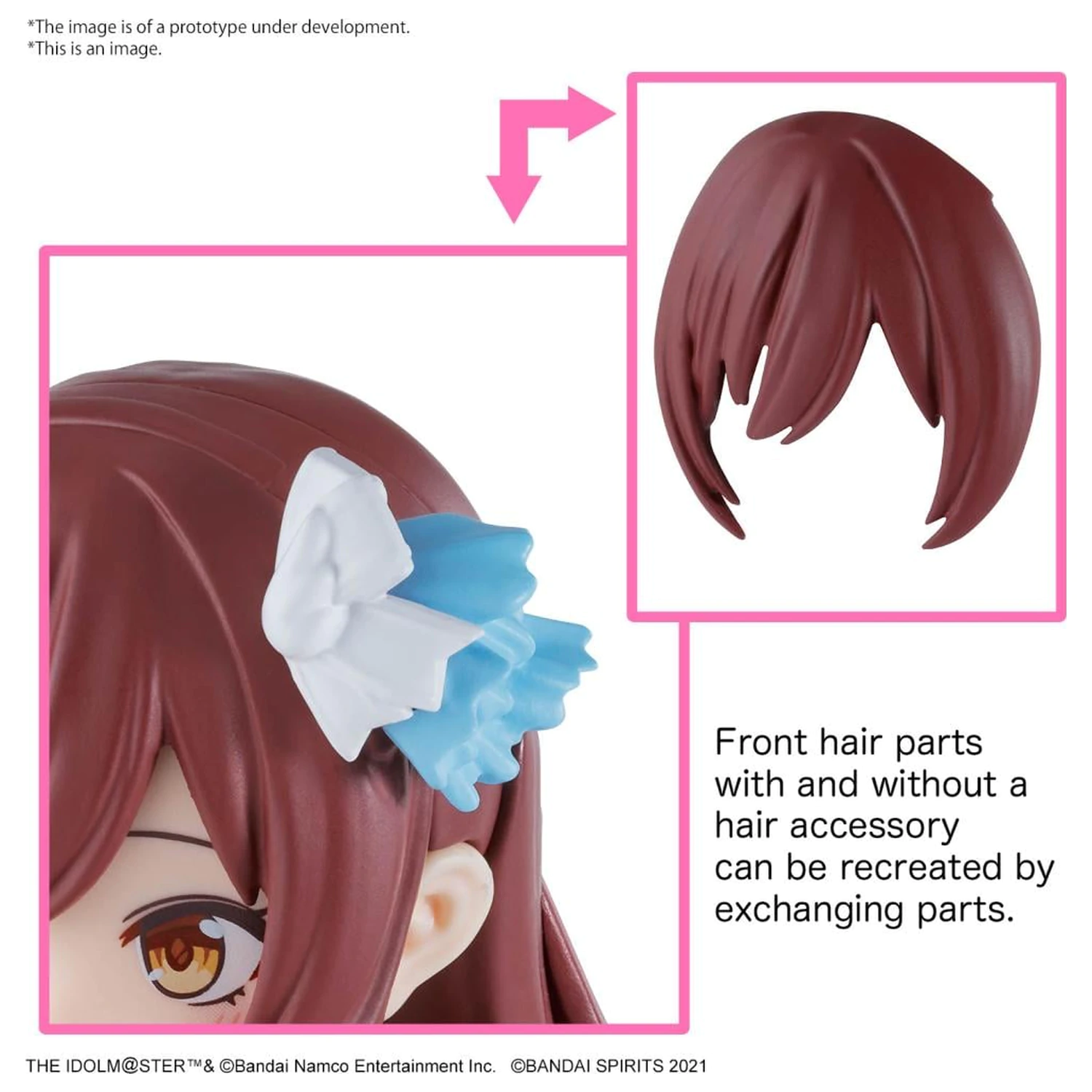 The Idolmaster 30MS Amana Osaki Model Kit poza produsului