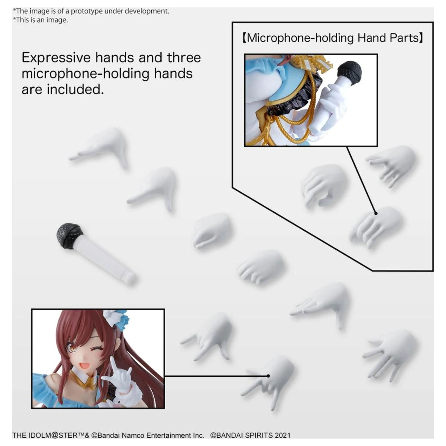 The Idolmaster 30MS Amana Osaki Model Kit poza produsului