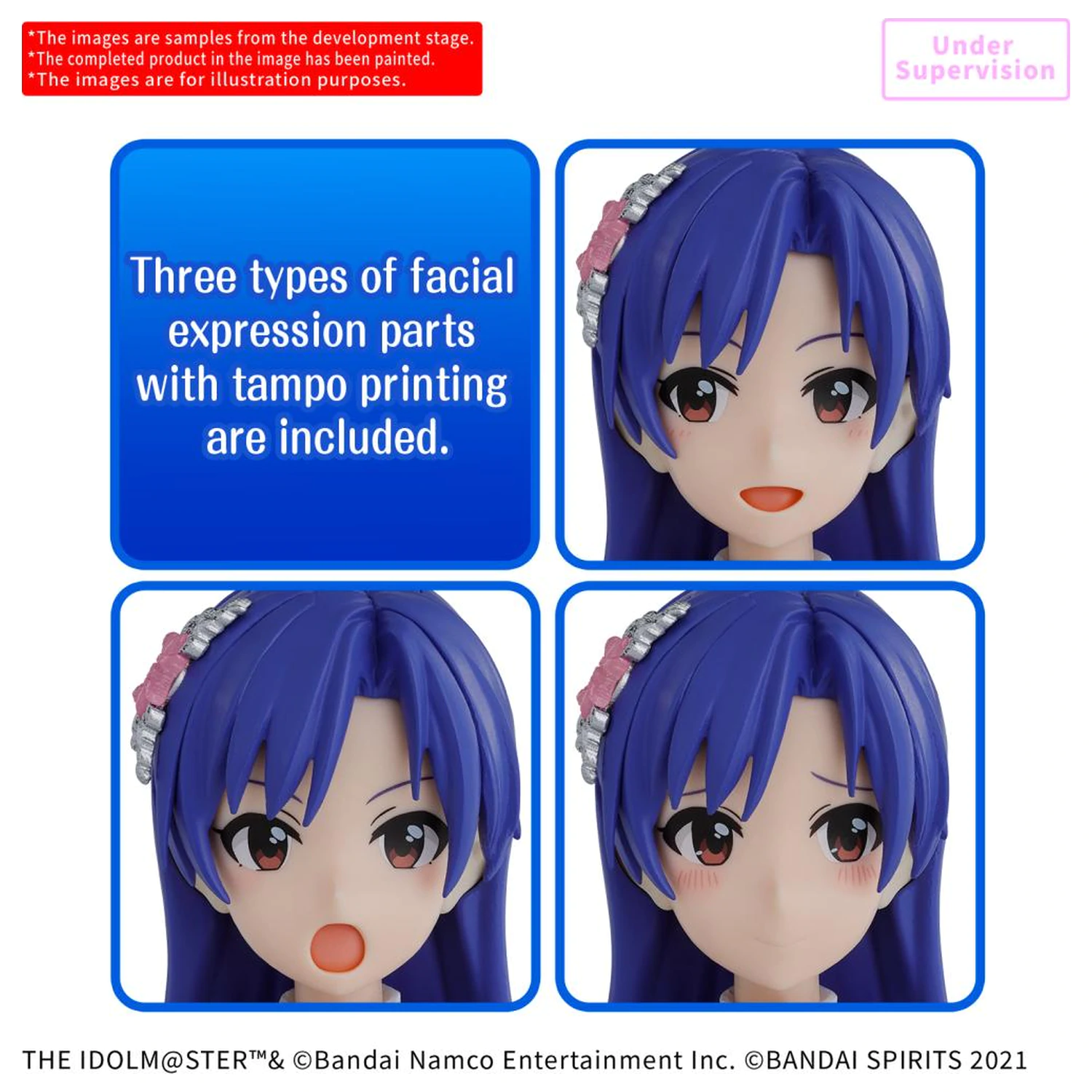 The Idolmaster 30MS Chihaya Kisaragi (20th Anniv. You and I) Kit model poza produsului