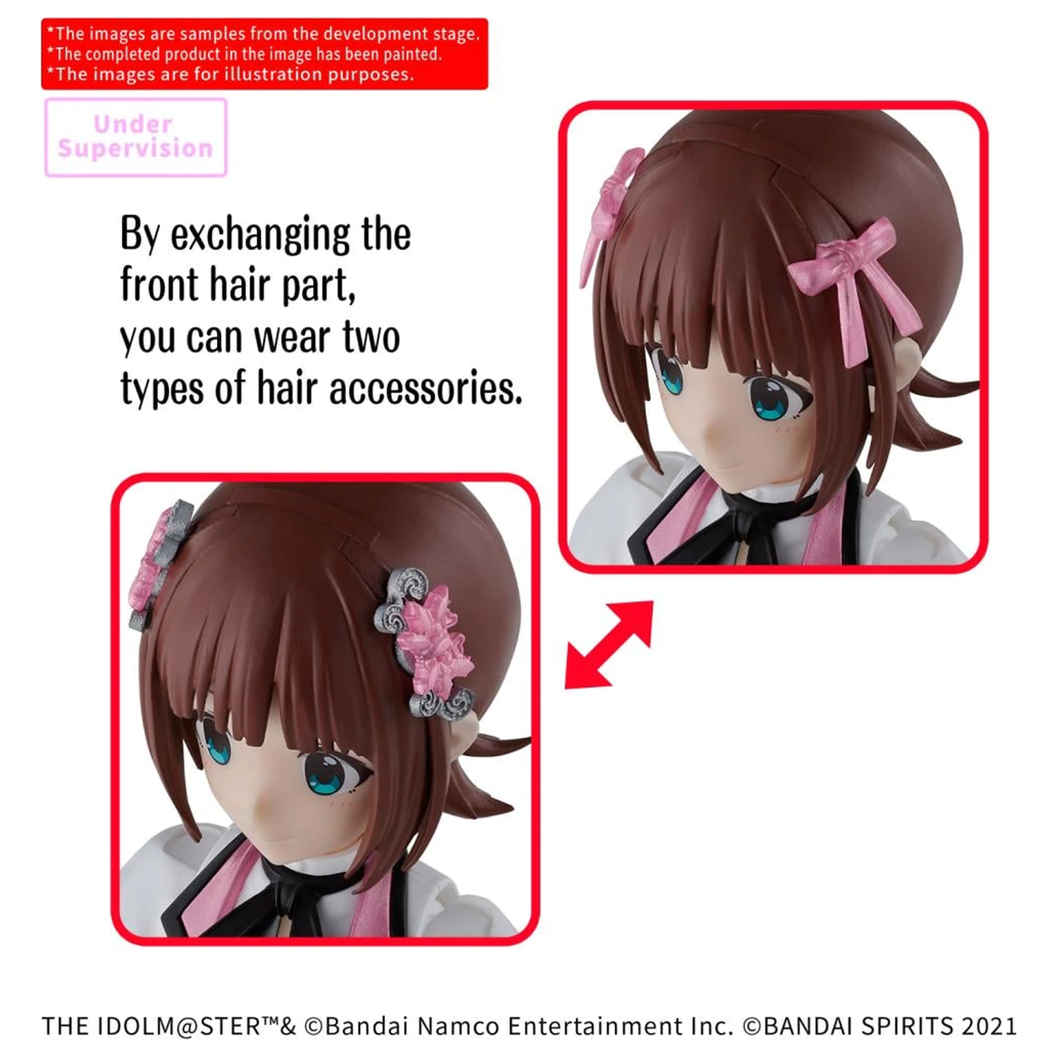 The Idolmaster 30MS Haruka Amami (20th Anniv. You and I!) Kit de model poza produsului