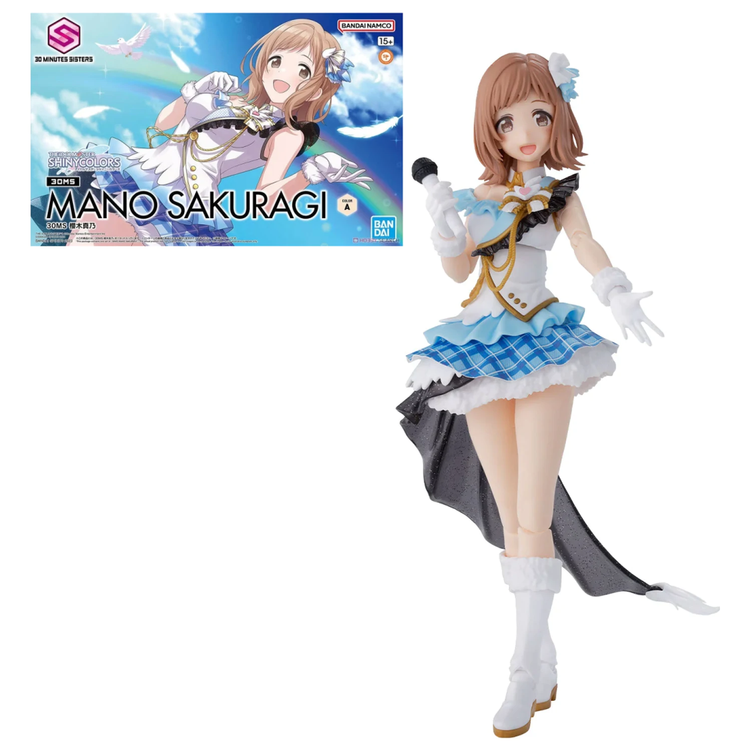 The Idolmaster 30MS Mano Sakuragi Set Model de asamblat poza produsului