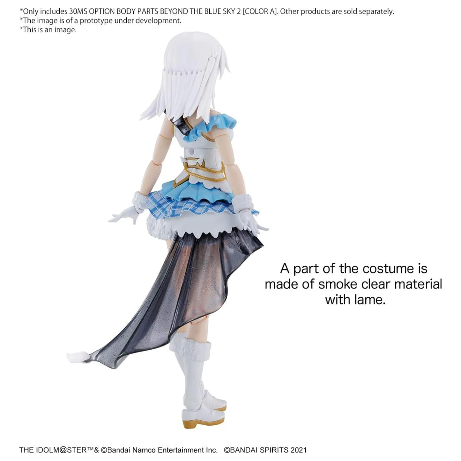The Idolmaster 30MS Option Body Parts Beyond the Blue Sky 2 Set de model. poza produsului