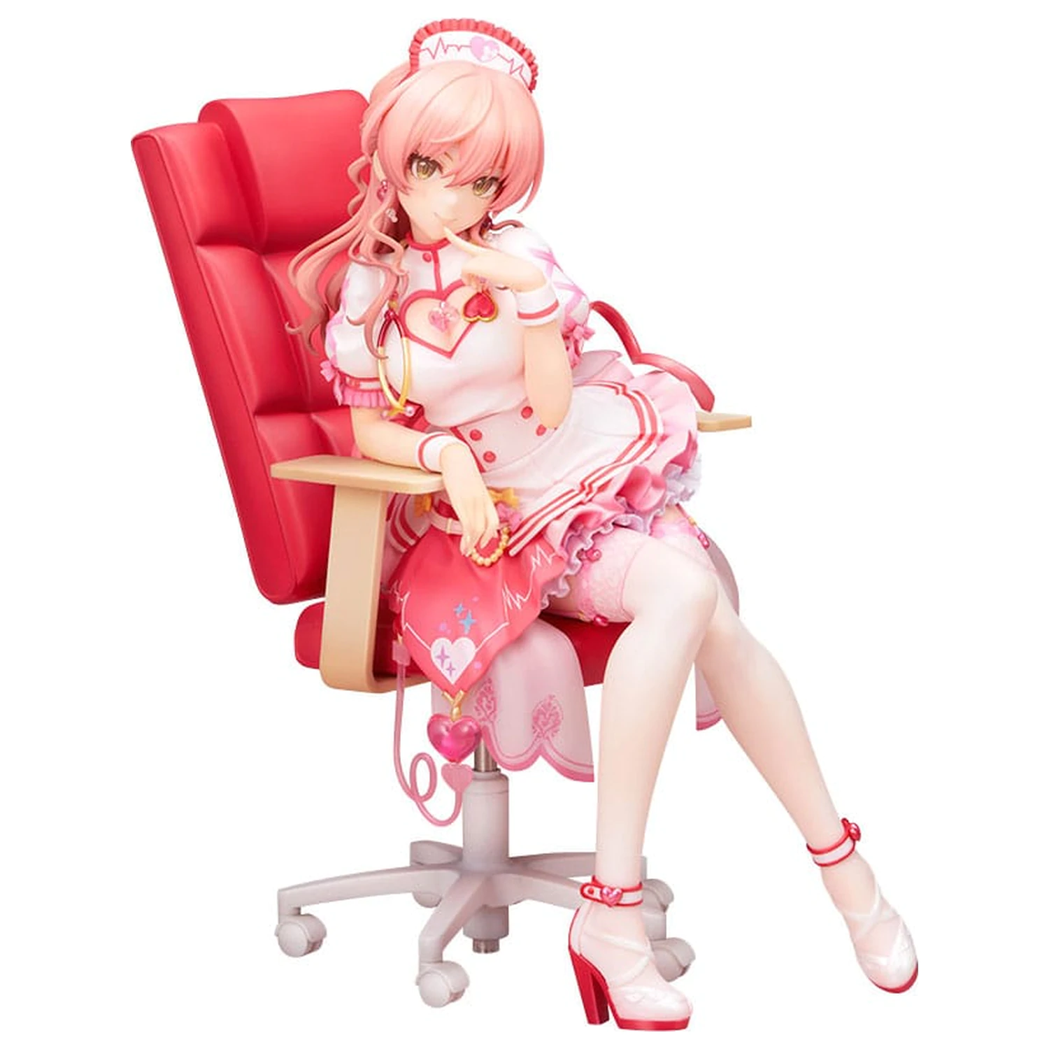 The Idolmaster Cinderella Girls Statuie PVC 1/7 Mika Jougasaki Halloween Love Nurse Ver. 20 cm poza produsului