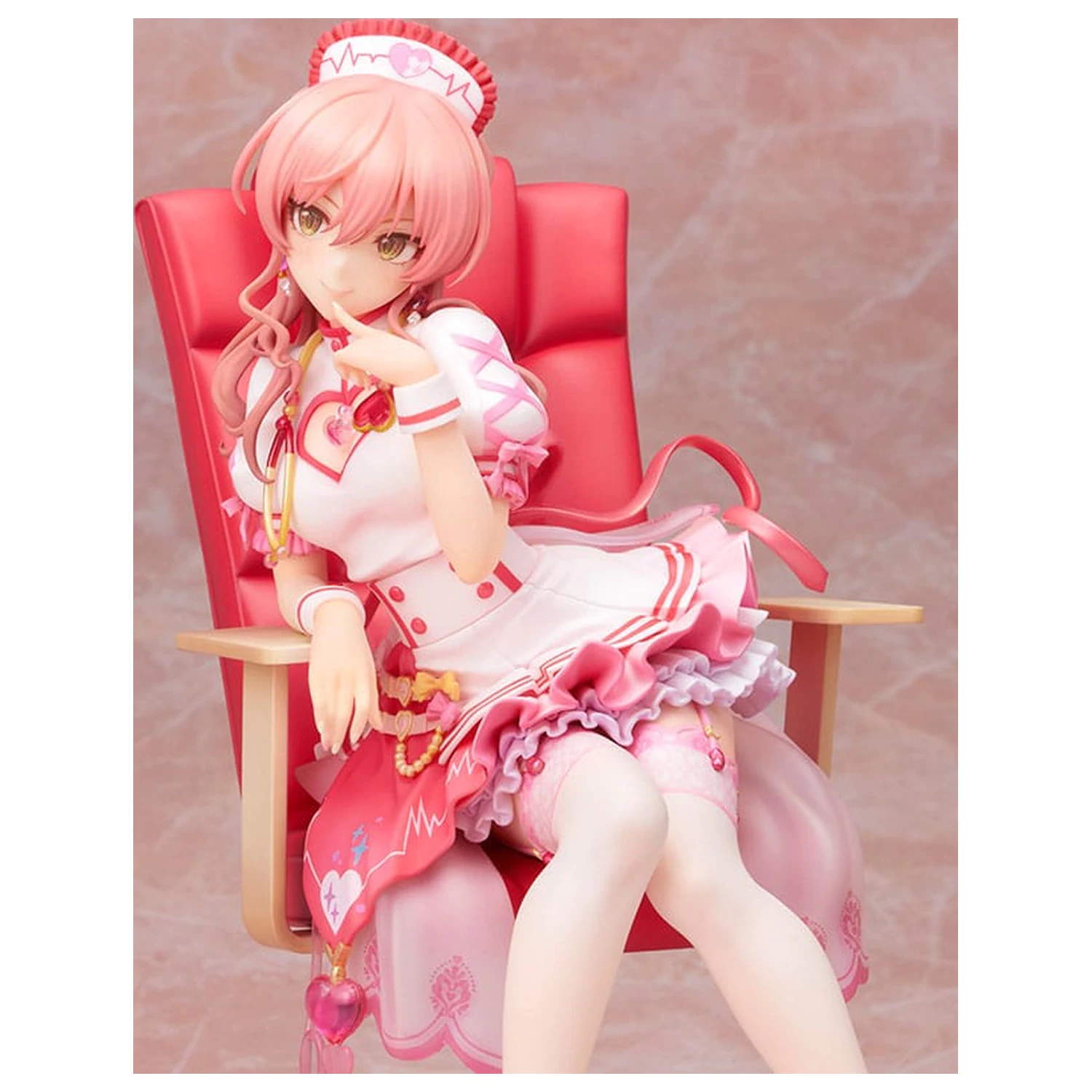 The Idolmaster Cinderella Girls Statuie PVC 1/7 Mika Jougasaki Halloween Love Nurse Ver. 20 cm poza produsului