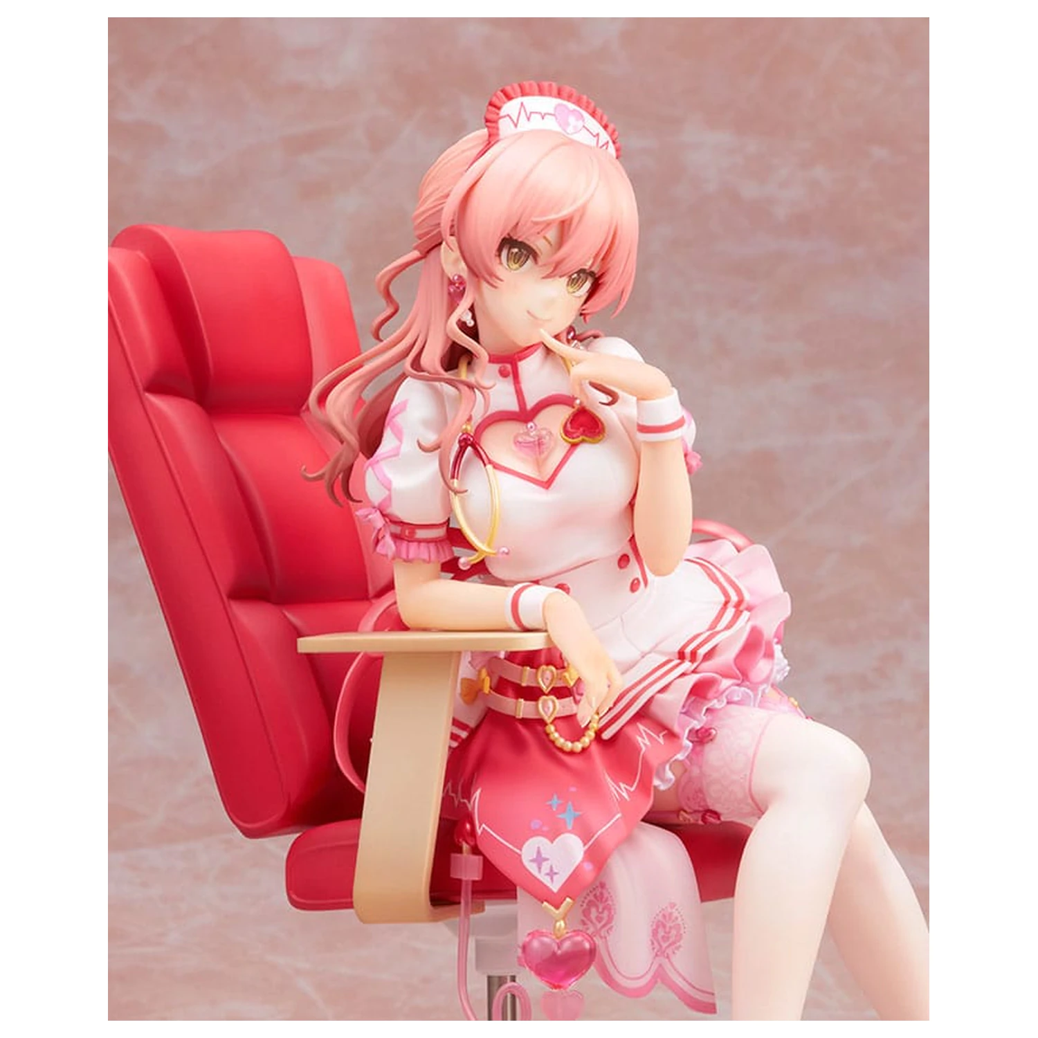 The Idolmaster Cinderella Girls Statuie PVC 1/7 Mika Jougasaki Halloween Love Nurse Ver. 20 cm poza produsului