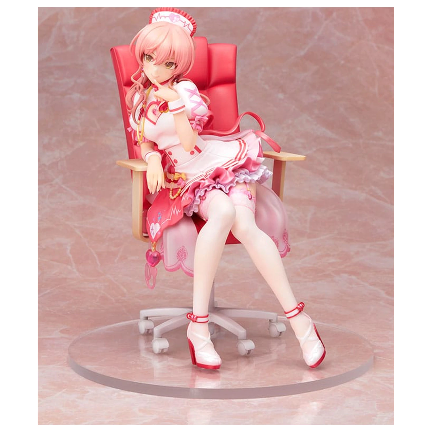 The Idolmaster Cinderella Girls Statuie PVC 1/7 Mika Jougasaki Halloween Love Nurse Ver. 20 cm poza produsului