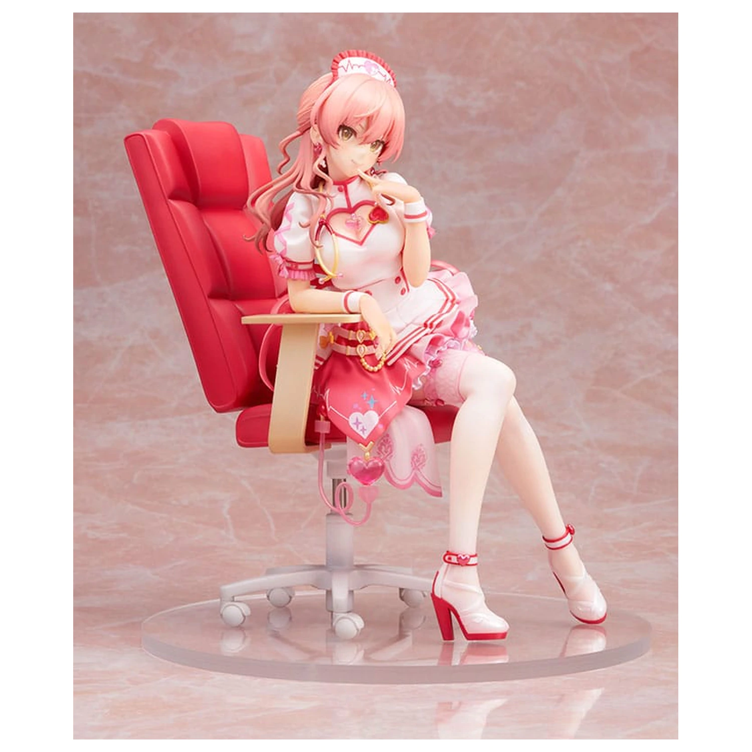 The Idolmaster Cinderella Girls Statuie PVC 1/7 Mika Jougasaki Halloween Love Nurse Ver. 20 cm poza produsului