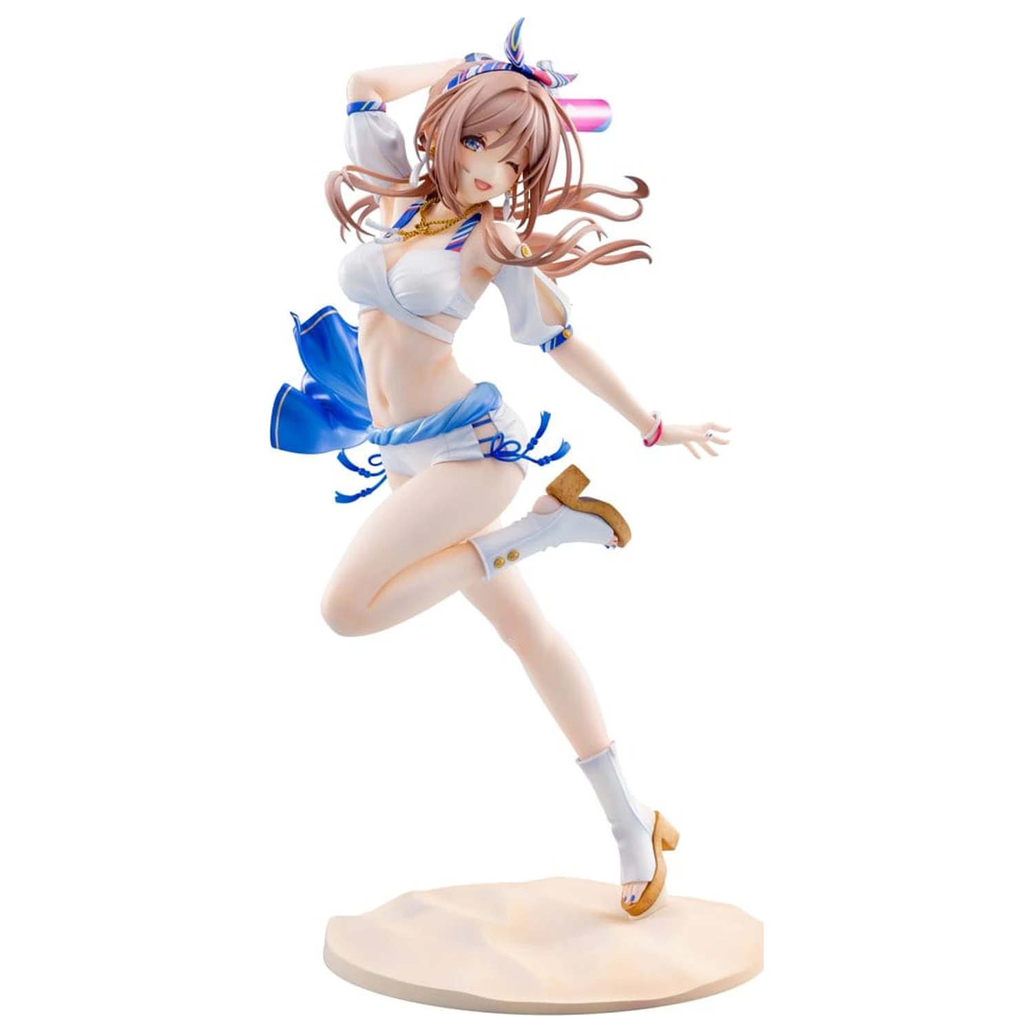 The Idolmaster Gakuen PVC Figura 1/7 Himesaki Rinami Kimi to Semi Blue Ver. 27 cm poza produsului