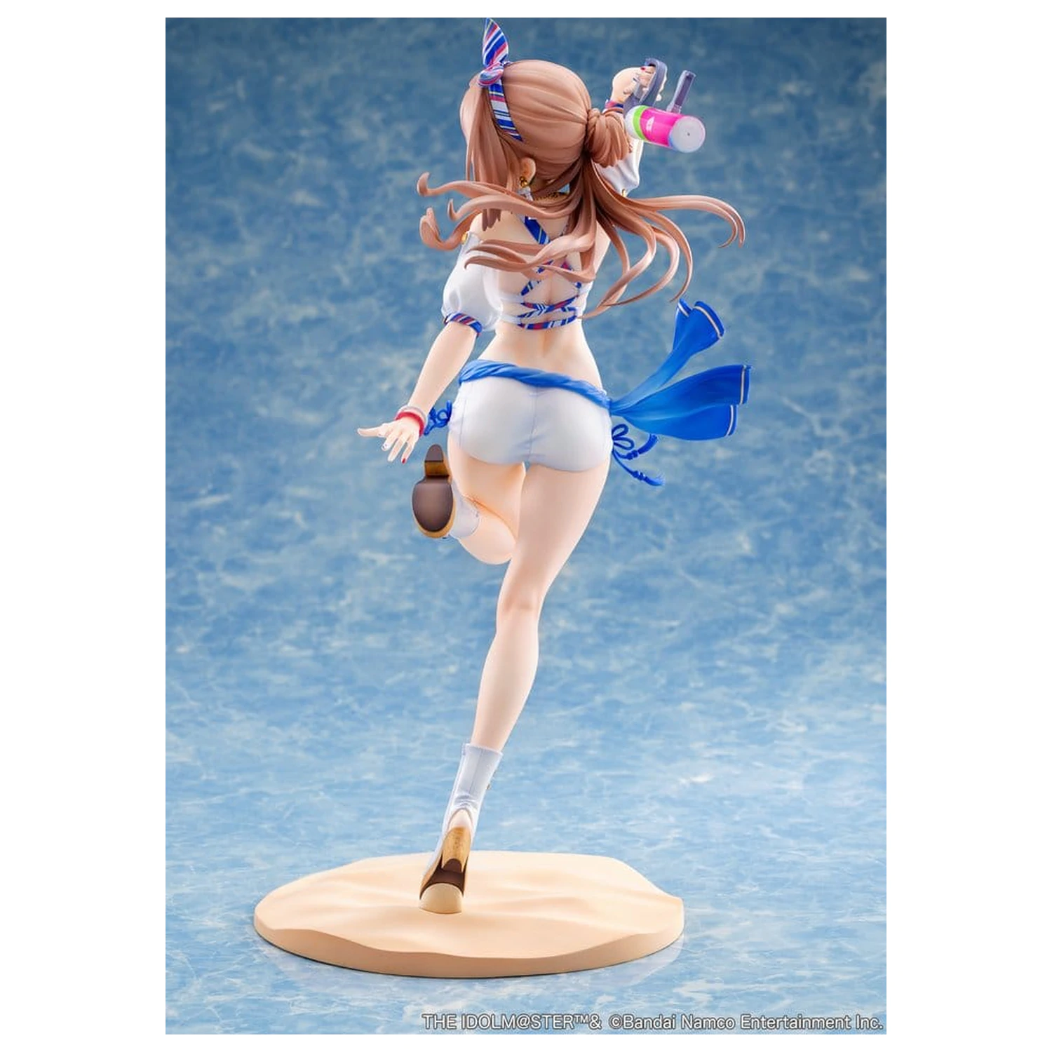 The Idolmaster Gakuen PVC Figura 1/7 Himesaki Rinami Kimi to Semi Blue Ver. 27 cm poza produsului
