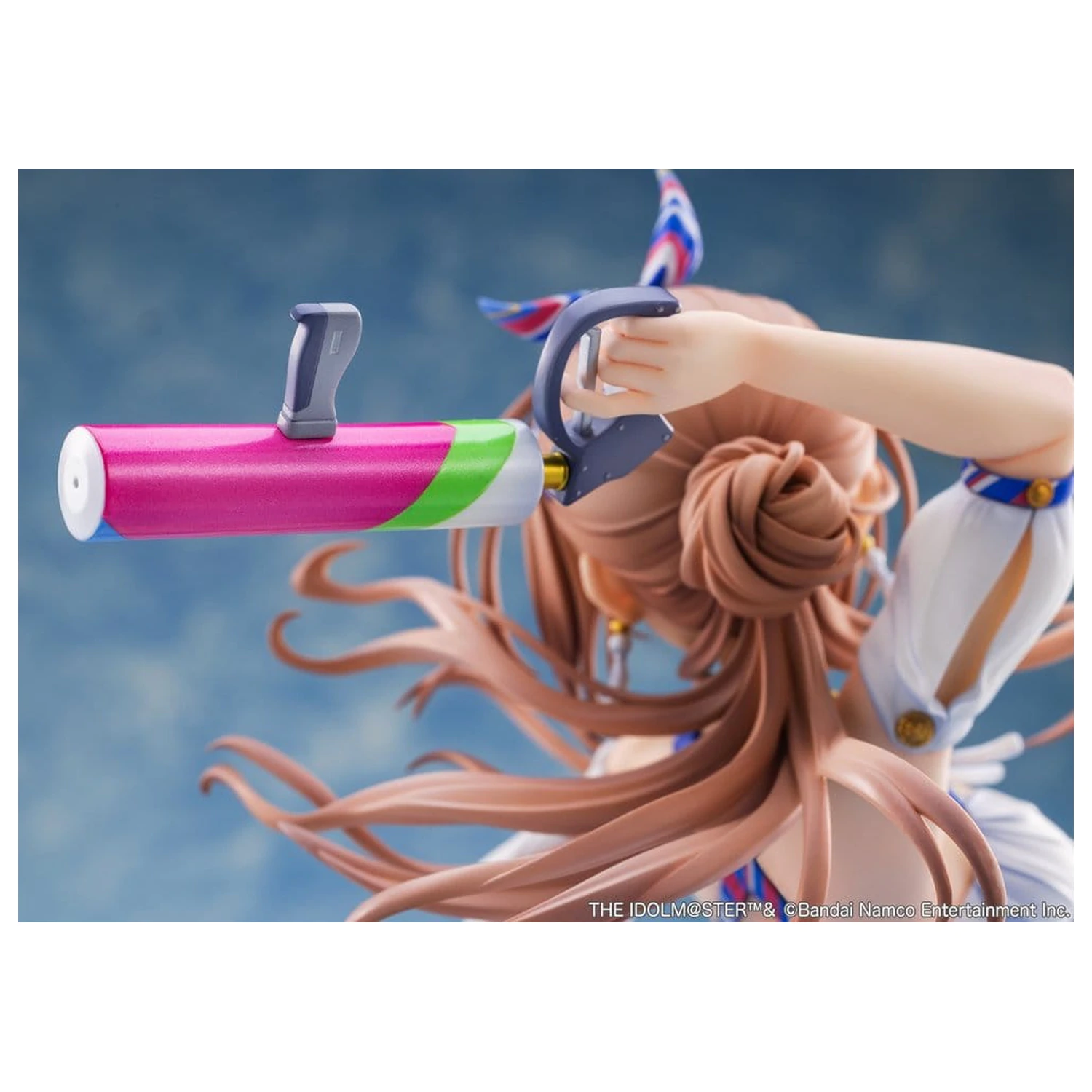 The Idolmaster Gakuen PVC Figura 1/7 Himesaki Rinami Kimi to Semi Blue Ver. 27 cm poza produsului