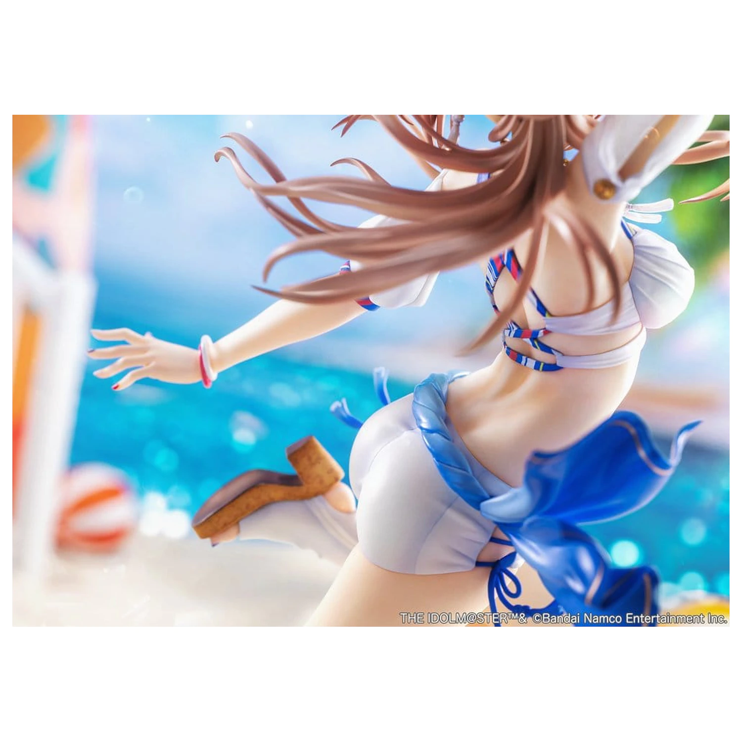 The Idolmaster Gakuen PVC Figura 1/7 Himesaki Rinami Kimi to Semi Blue Ver. 27 cm poza produsului