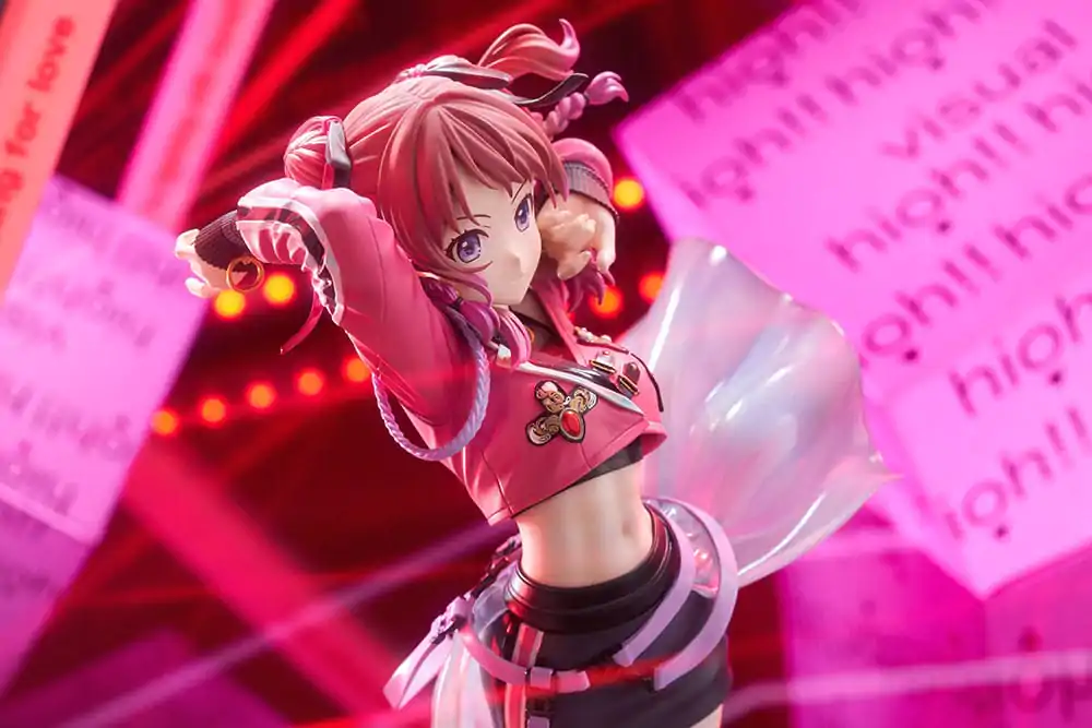 The Idolmaster Gakuen Statuie PVC 1/7 Saki Hanami Fighting My Way 24 cm poza produsului
