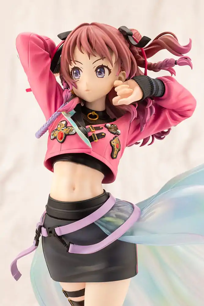 The Idolmaster Gakuen Statuie PVC 1/7 Saki Hanami Fighting My Way 24 cm poza produsului