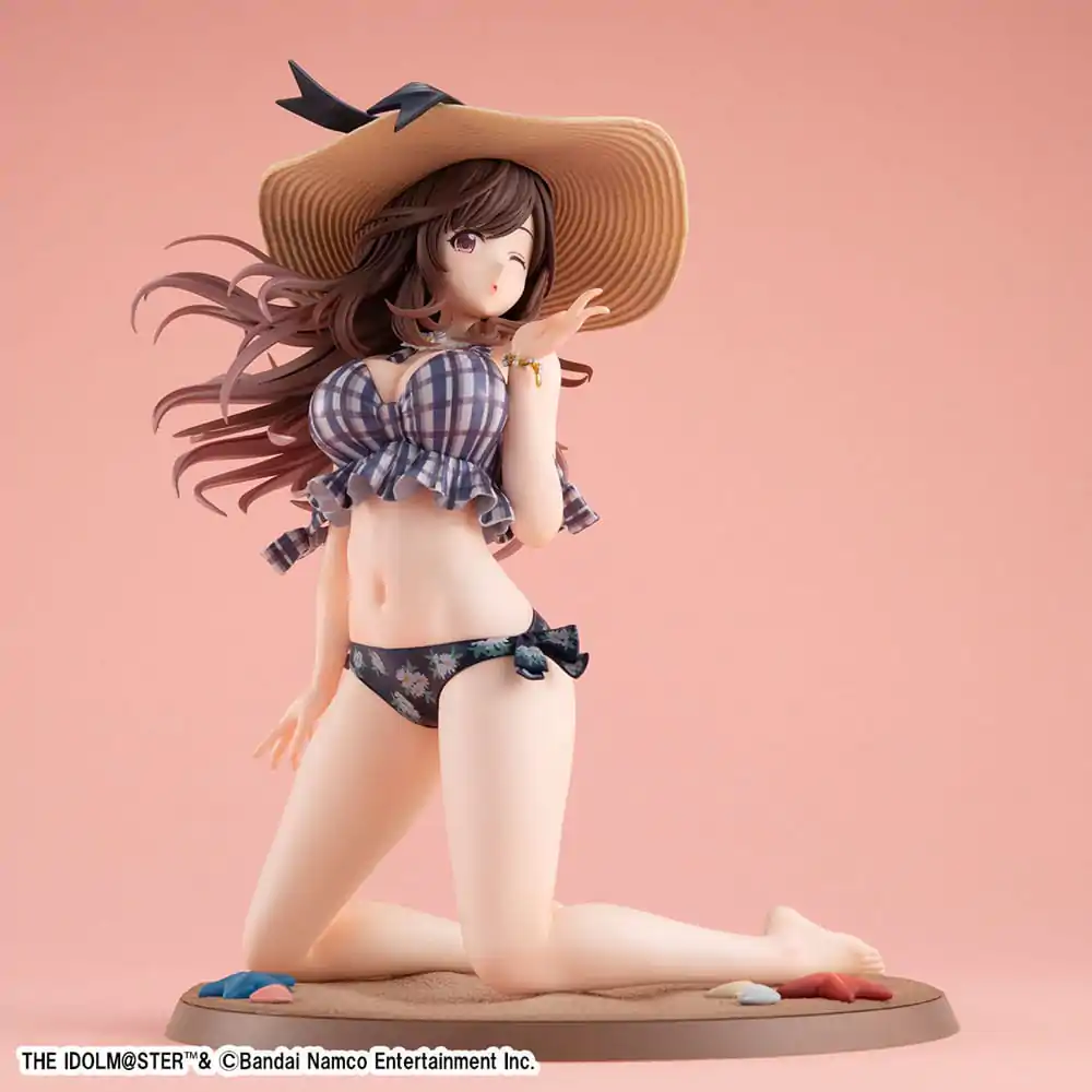 The Idolmaster Shiny Colors Statuie PVC Kogane Tsukioka Be Bop Beach Ver. 17 cm poza produsului