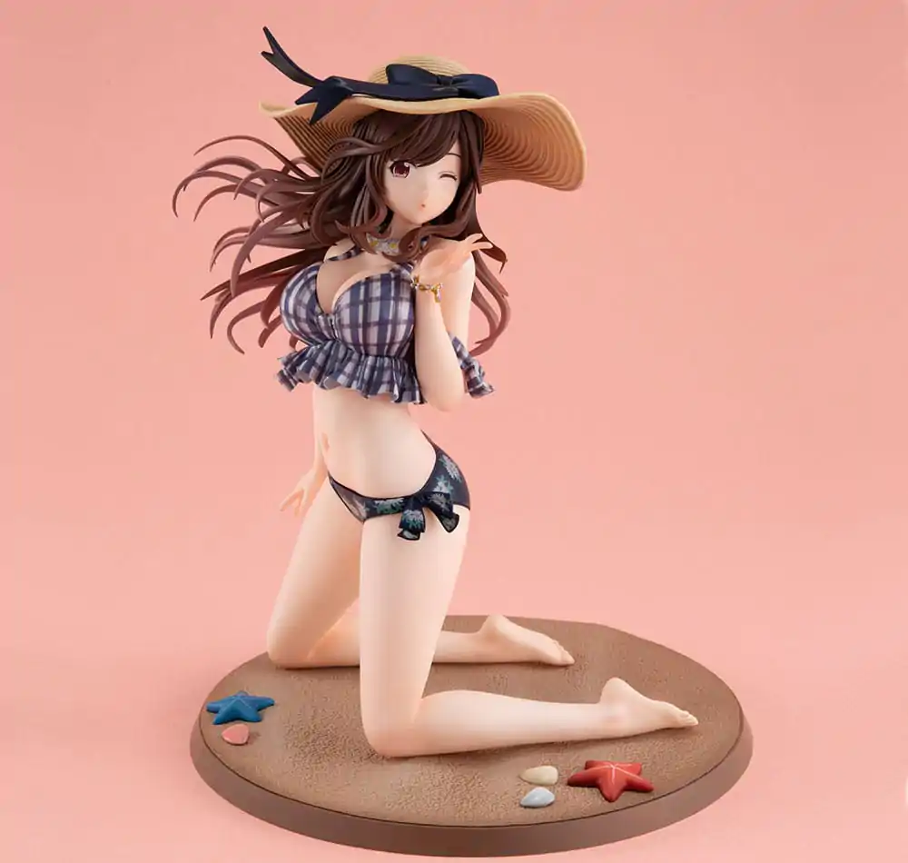 The Idolmaster Shiny Colors Statuie PVC Kogane Tsukioka Be Bop Beach Ver. 17 cm poza produsului