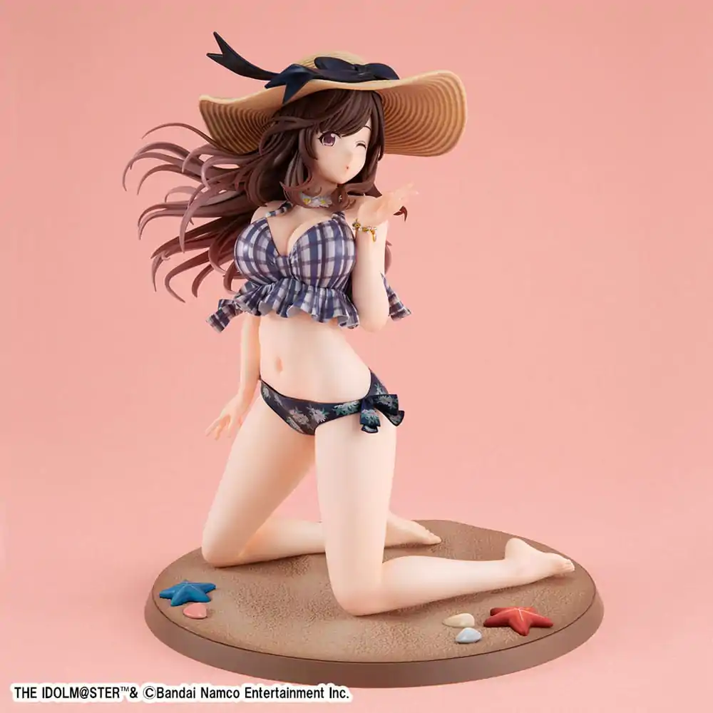 The Idolmaster Shiny Colors Statuie PVC Kogane Tsukioka Be Bop Beach Ver. 17 cm poza produsului