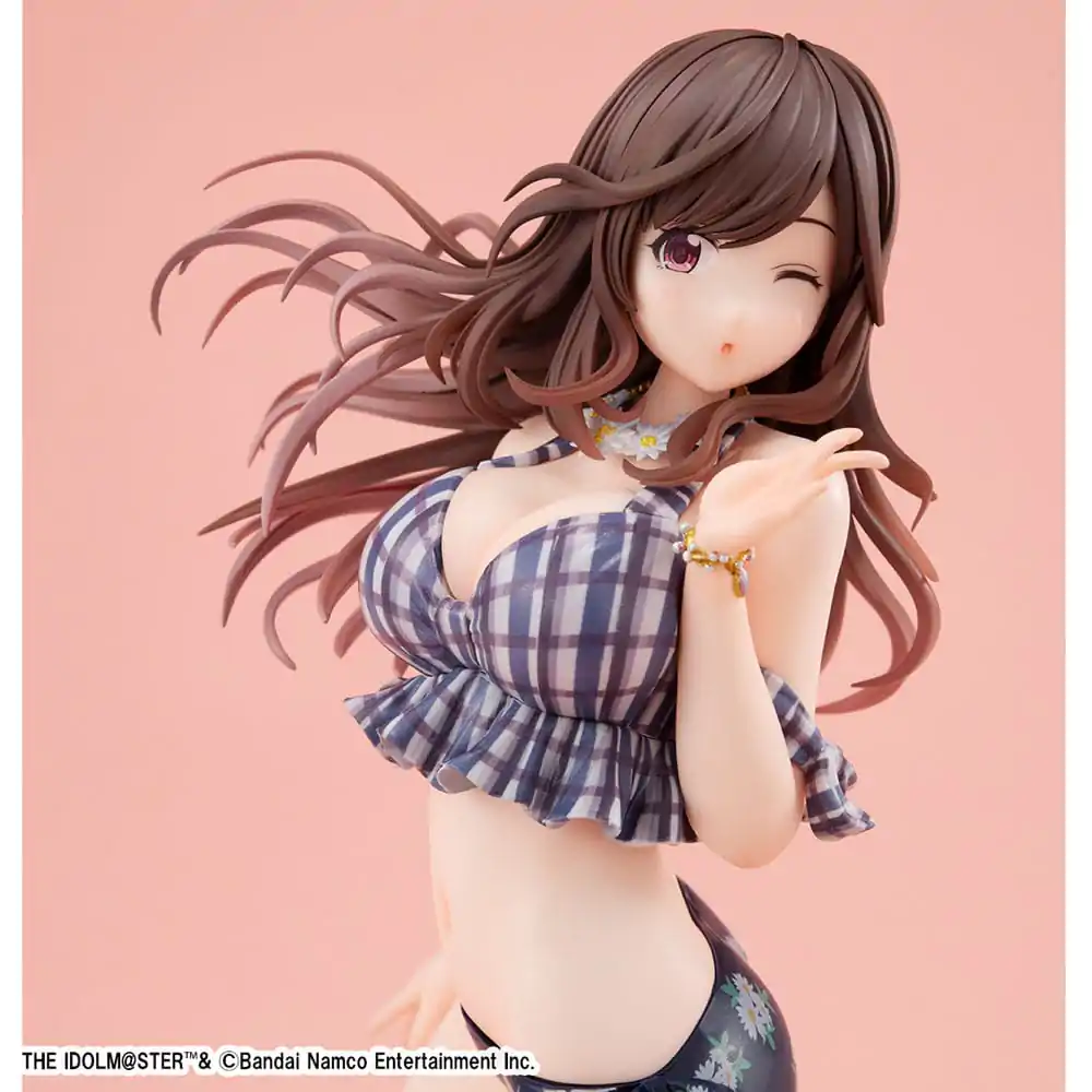 The Idolmaster Shiny Colors Statuie PVC Kogane Tsukioka Be Bop Beach Ver. 17 cm poza produsului