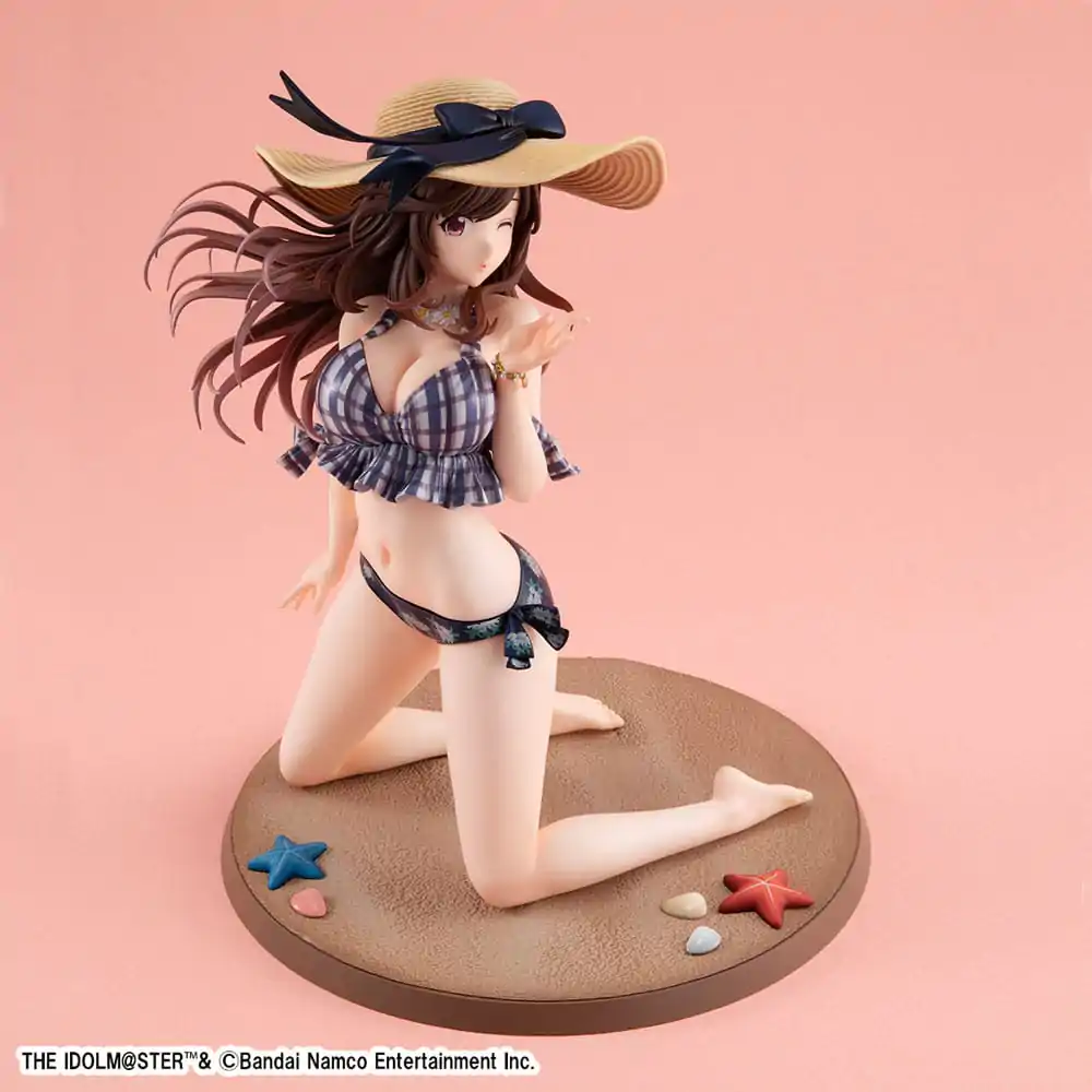 The Idolmaster Shiny Colors Statuie PVC Kogane Tsukioka Be Bop Beach Ver. 17 cm poza produsului