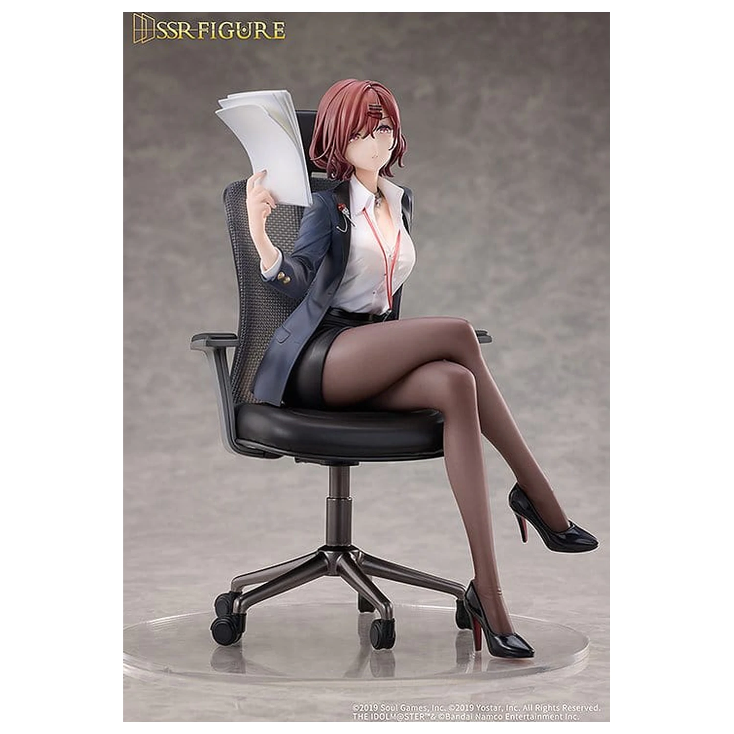 The Idolmaster Shiny Colors x Mahjong Soul Figurina PVC 1/7 Madoka Higuchi Effortless Work Ver. 21 cm poza produsului