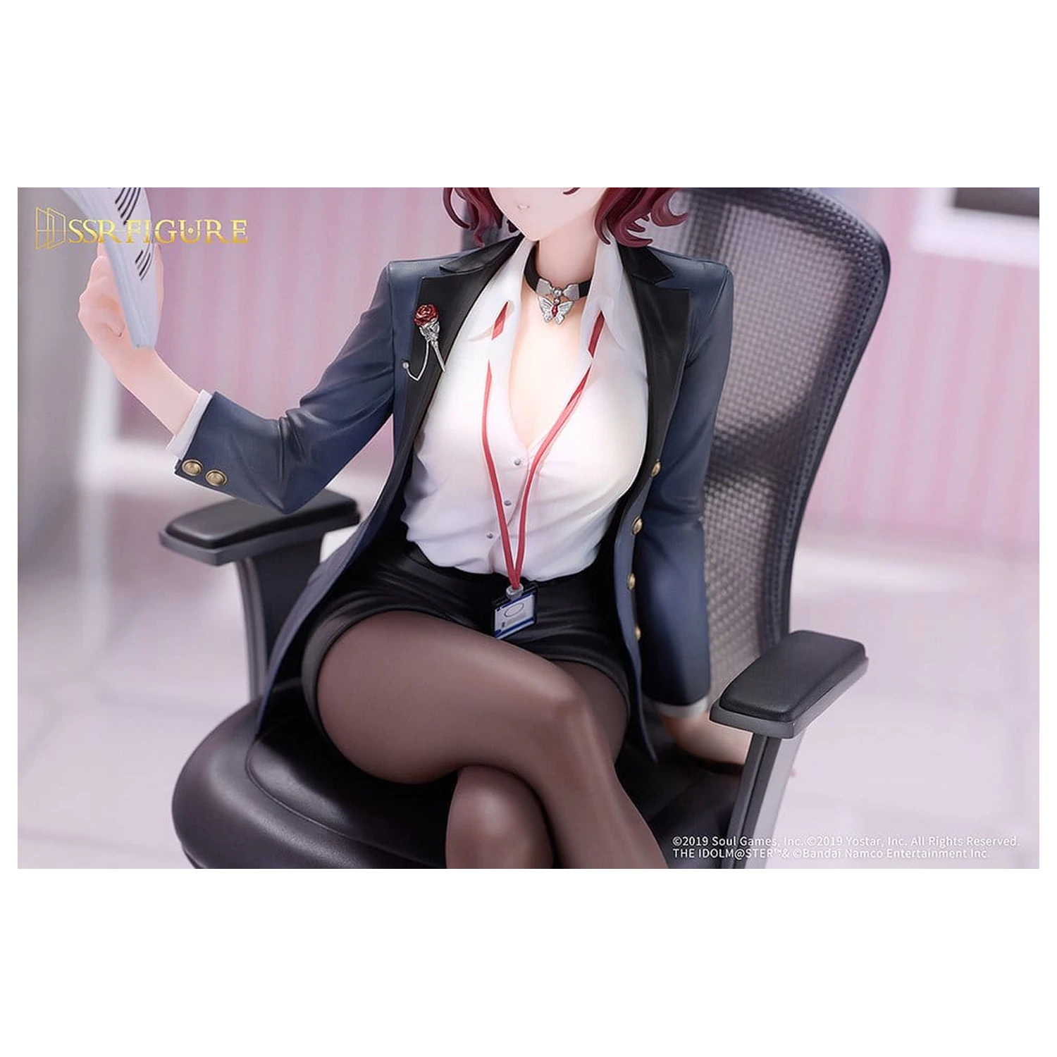 The Idolmaster Shiny Colors x Mahjong Soul Figurina PVC 1/7 Madoka Higuchi Effortless Work Ver. 21 cm poza produsului
