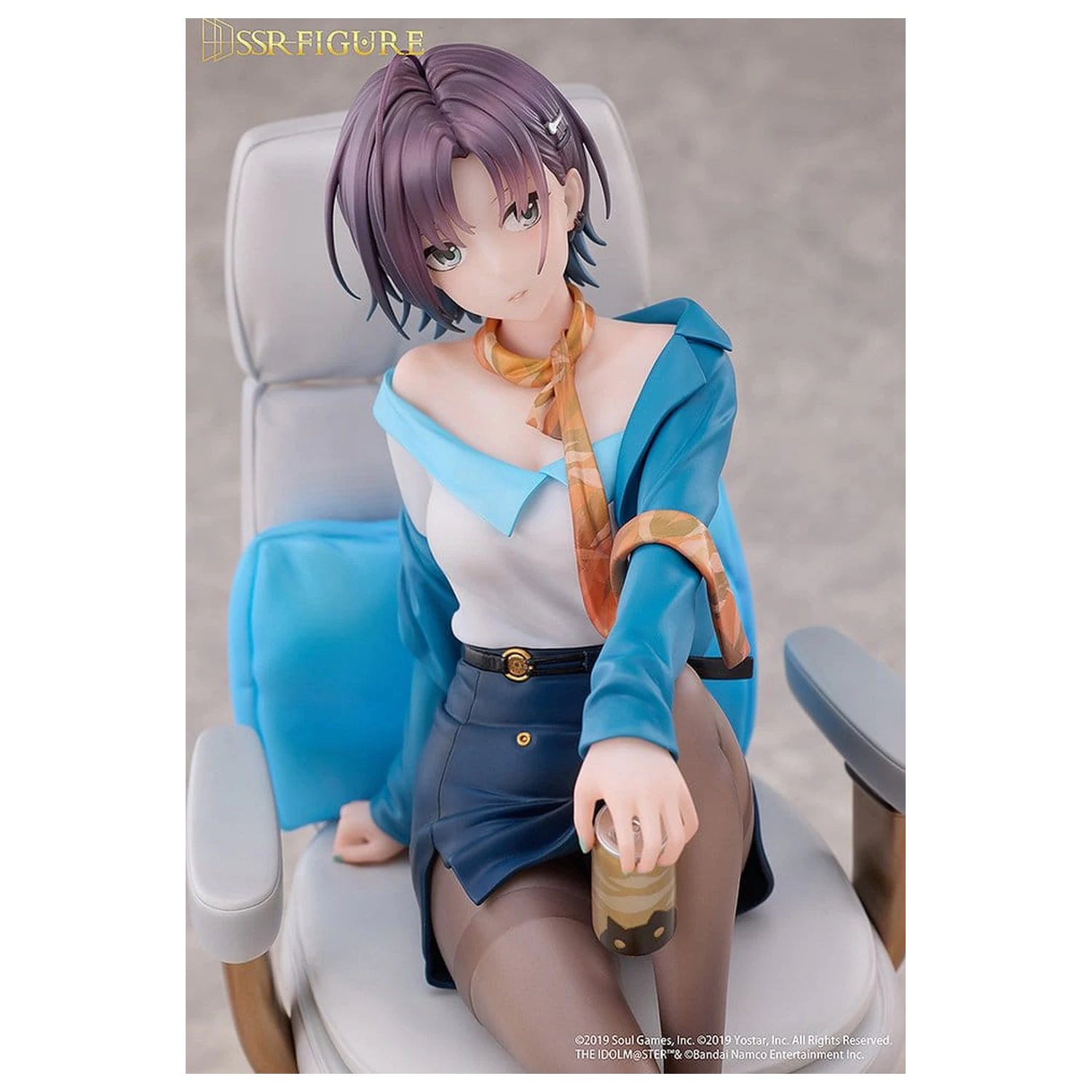 The Idolmaster: Shiny Colors x Mahjong Soul Figurina PVC 1/7 Toru Asakura Effortless Work Ver. 21 cm poza produsului