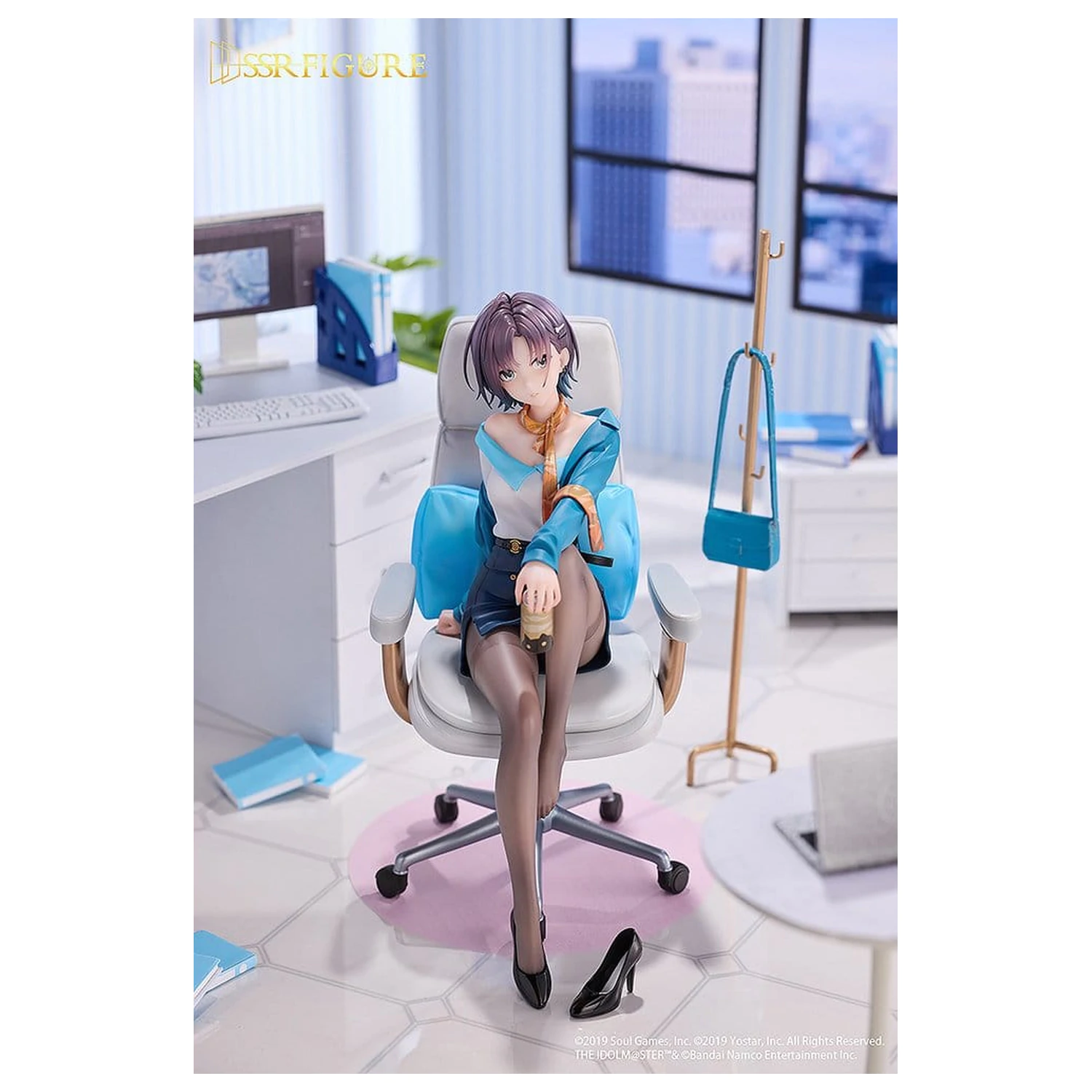 The Idolmaster: Shiny Colors x Mahjong Soul Figurina PVC 1/7 Toru Asakura Effortless Work Ver. 21 cm poza produsului