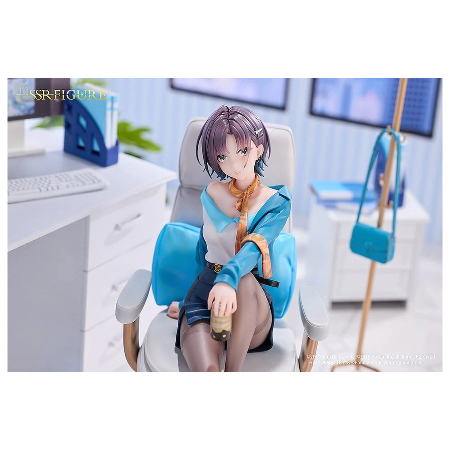 The Idolmaster: Shiny Colors x Mahjong Soul Figurina PVC 1/7 Toru Asakura Effortless Work Ver. 21 cm poza produsului